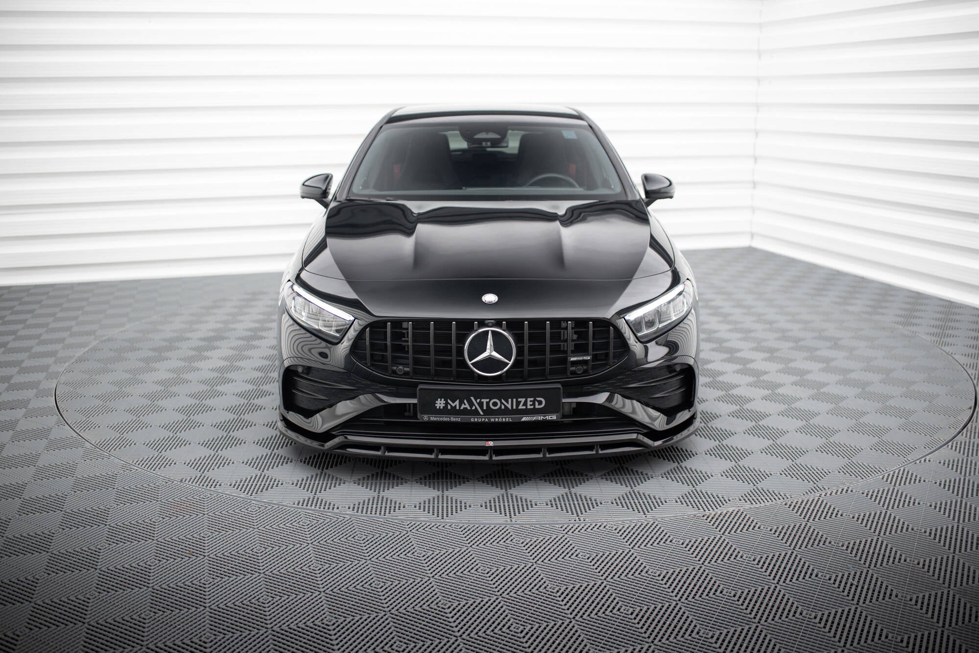 Maxton Design - Frontlippe für Mercedes - AMG A35 W177 Facelift - Aerowerk.