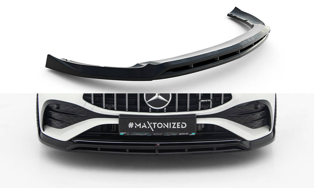 Maxton Design - Frontlippe für Mercedes - AMG CLA 35 Coupe / Shooting Brake C118 Facelift / X118 Facelift - Aerowerk.