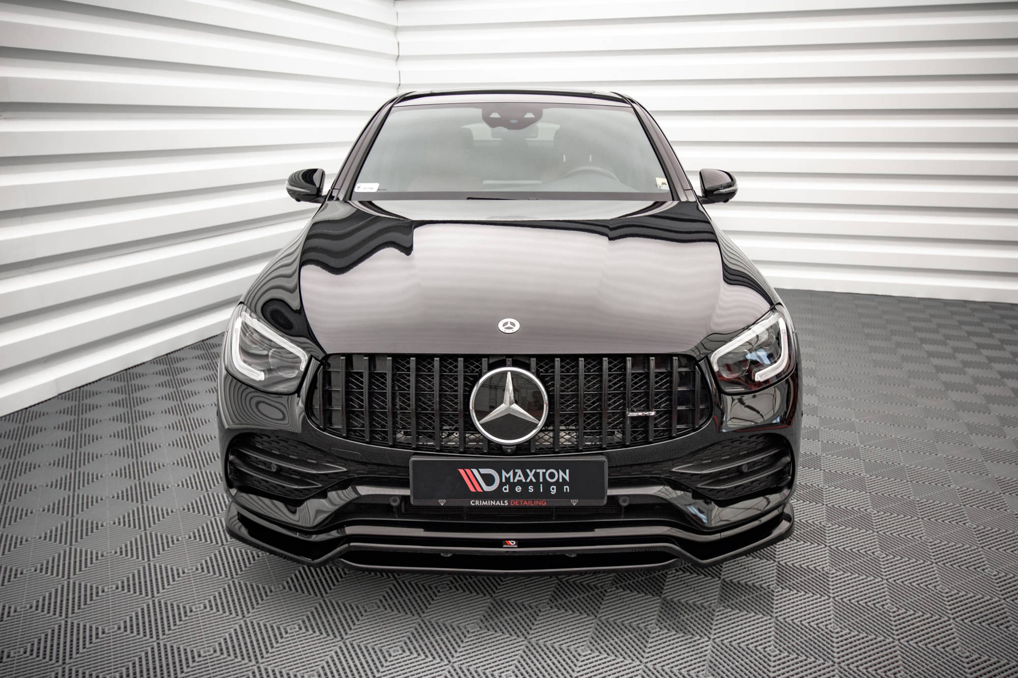 Maxton Design - Frontlippe für Mercedes - AMG GLC 43 / AMG - Line SUV X253 Facelift - Aerowerk.