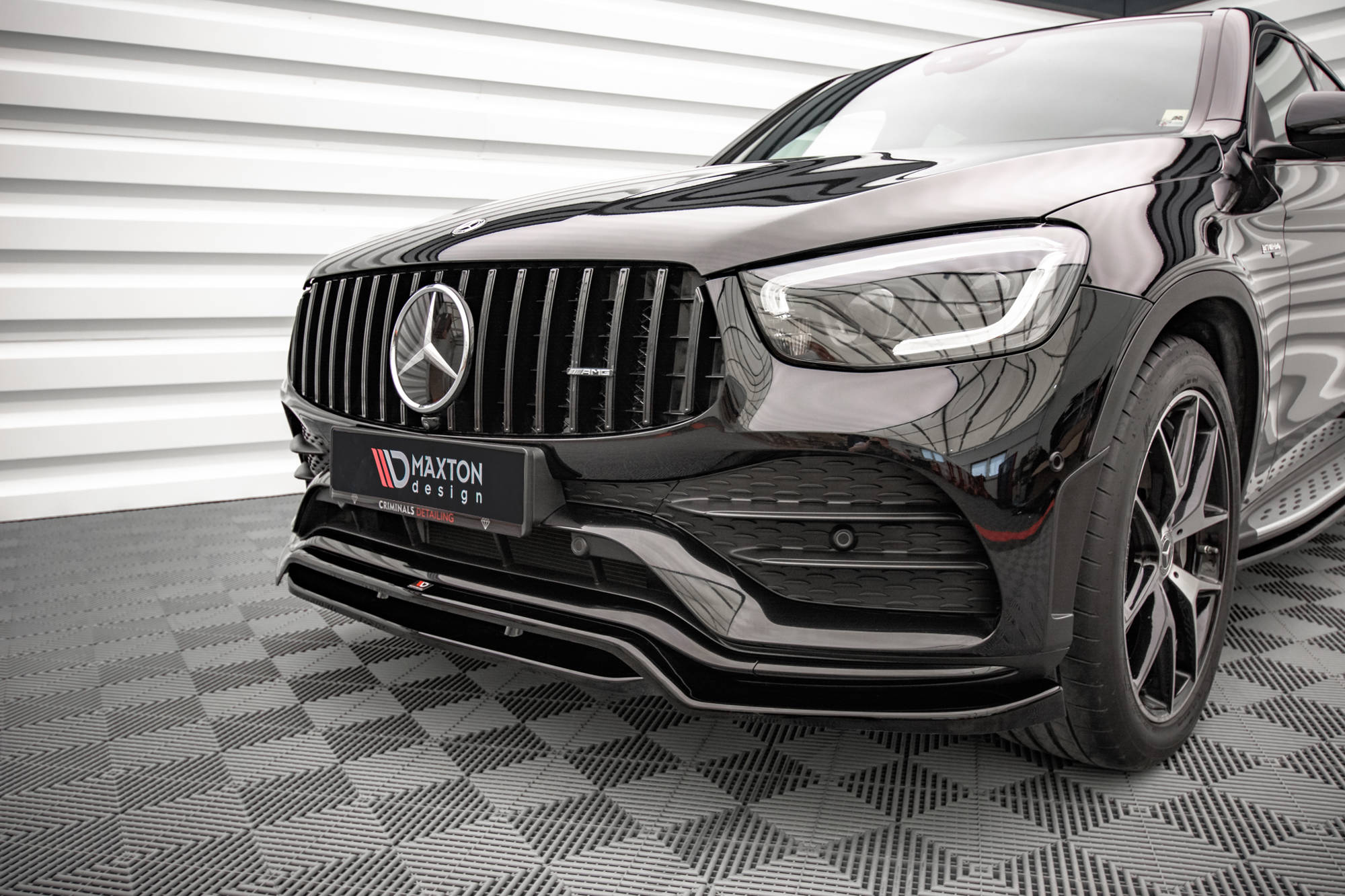 Maxton Design - Frontlippe für Mercedes - AMG GLC 43 / AMG - Line SUV X253 Facelift - Aerowerk.