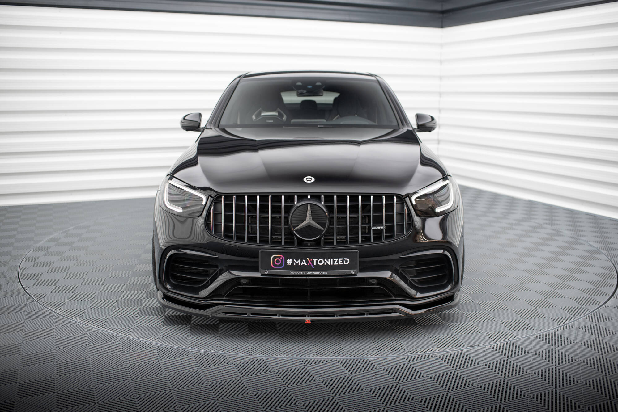 Maxton Design - Frontlippe für Mercedes - AMG GLC 63 SUV / Coupe X253 / C253 - Aerowerk.
