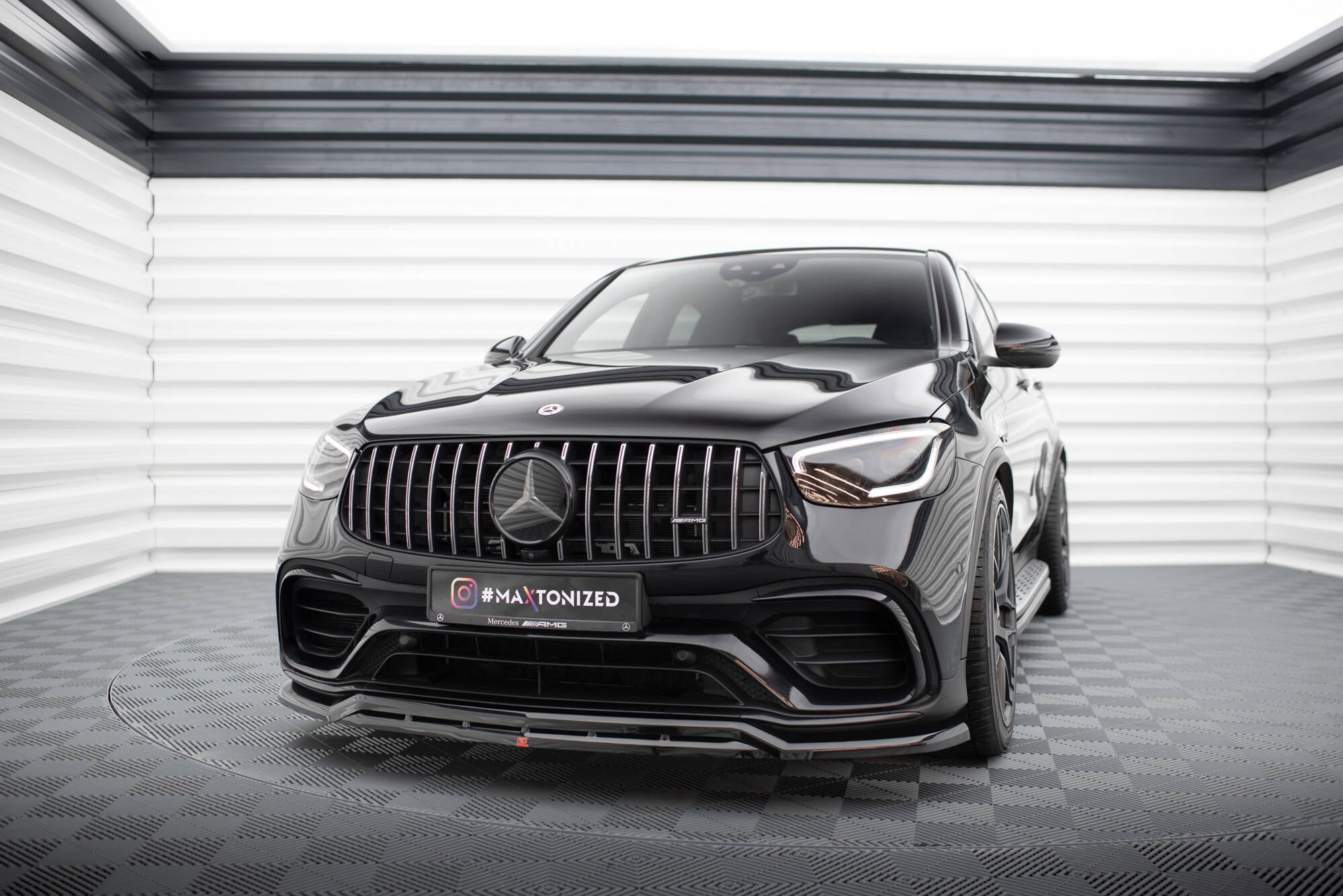 Maxton Design - Frontlippe für Mercedes - AMG GLC 63 SUV / Coupe X253 / C253 - Aerowerk.