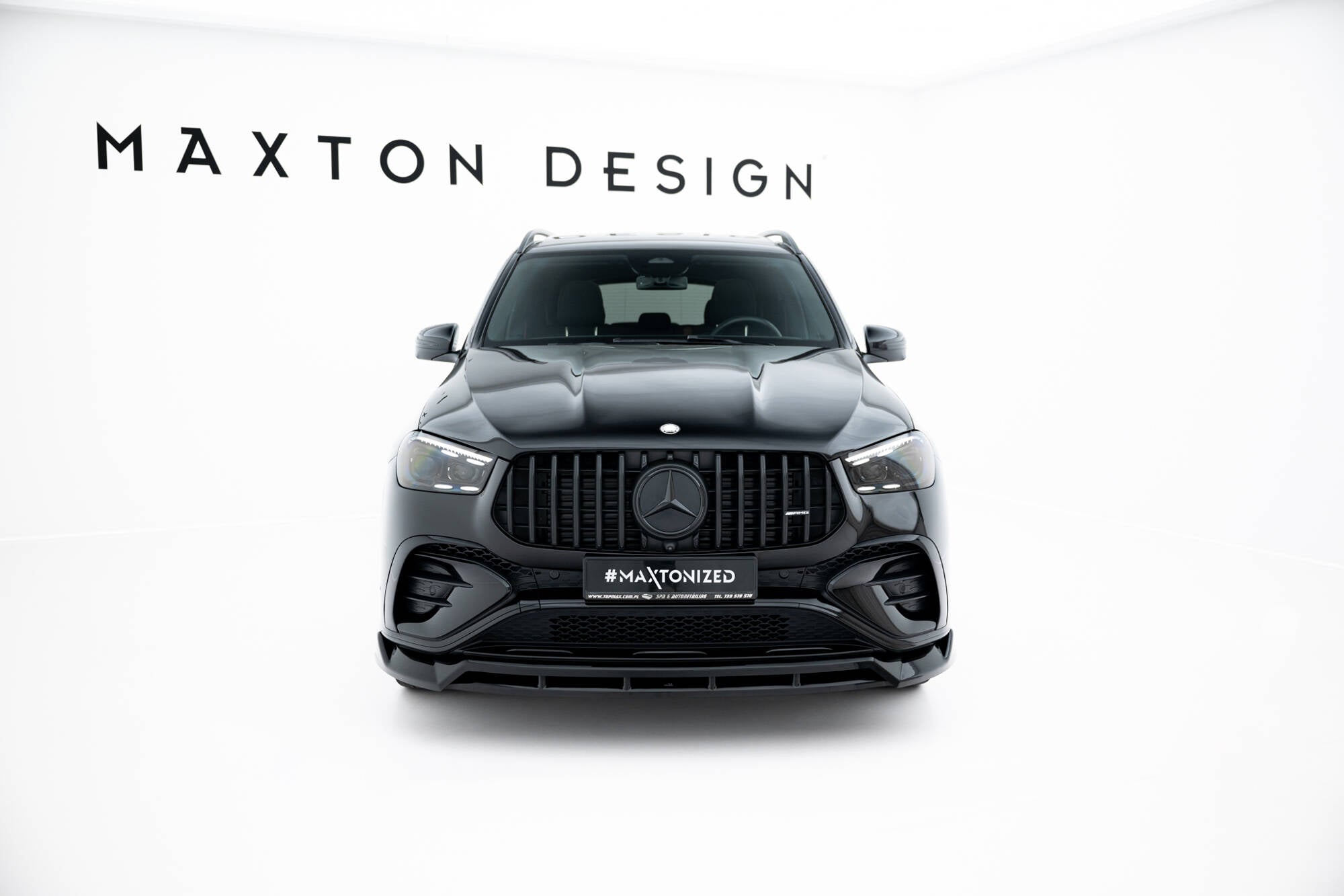 Maxton Design - Frontlippe für Mercedes - AMG GLE 53 / AMG - Line SUV / Coupe W167 Facelift / C167 Facelift - Aerowerk.