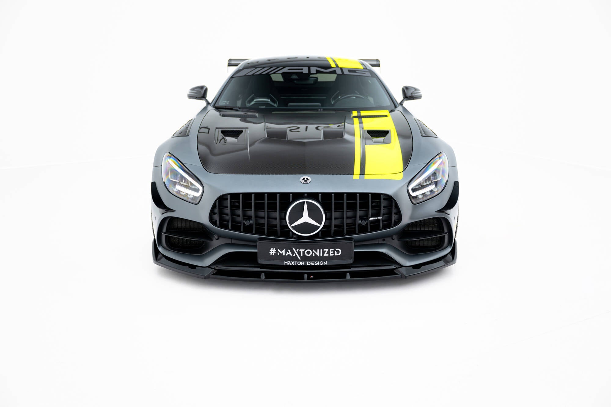 Maxton Design - Frontlippe für Mercedes - AMG GT C C190 Facelift - Aerowerk.