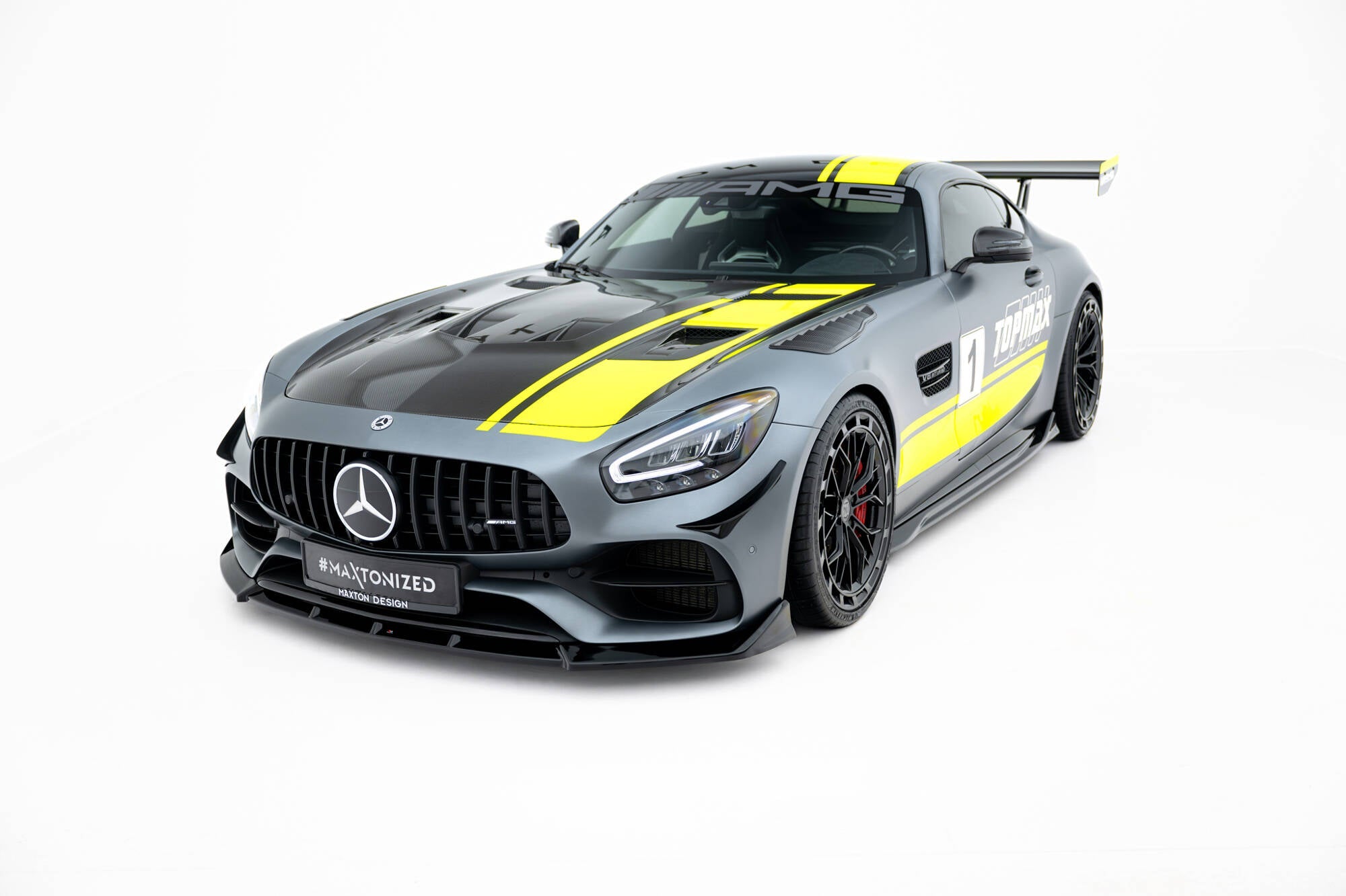 Maxton Design - Frontlippe für Mercedes - AMG GT C C190 Facelift - Aerowerk.