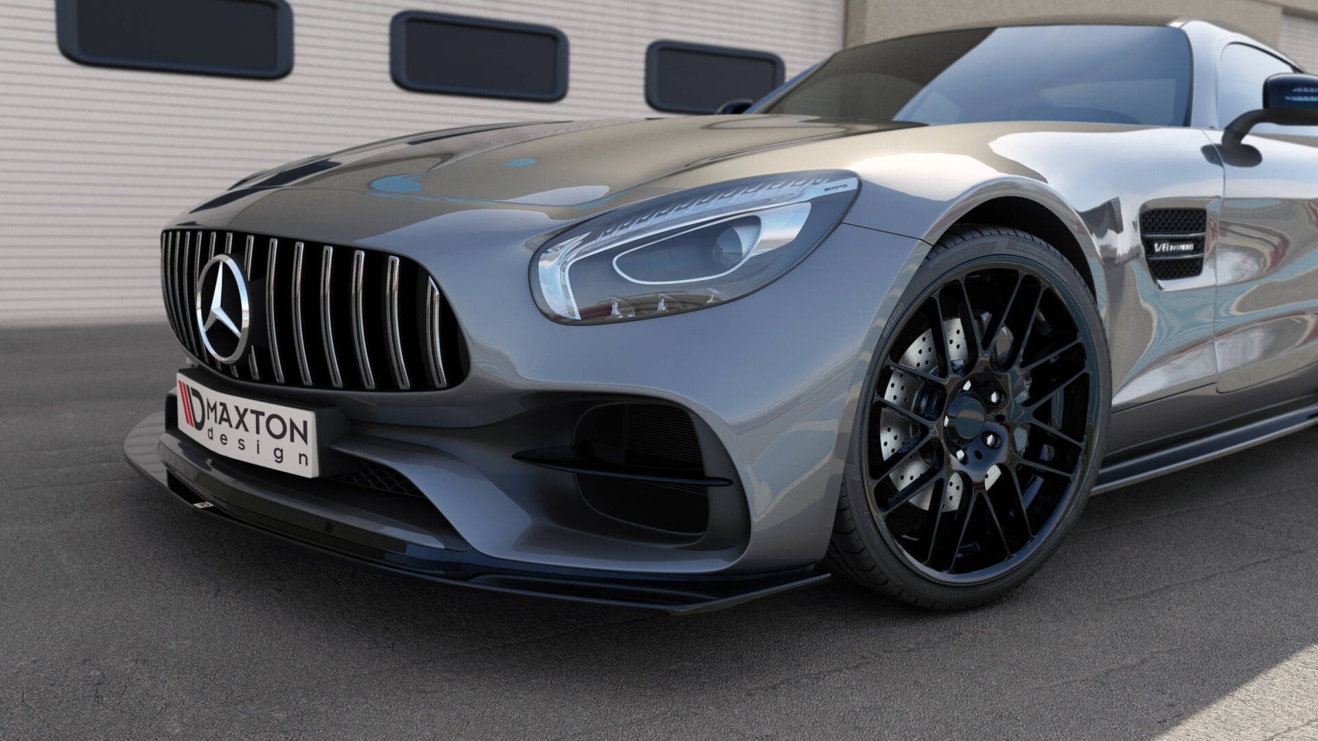 Maxton Design - Frontlippe für Mercedes - AMG GT S C190 Facelift - Aerowerk.