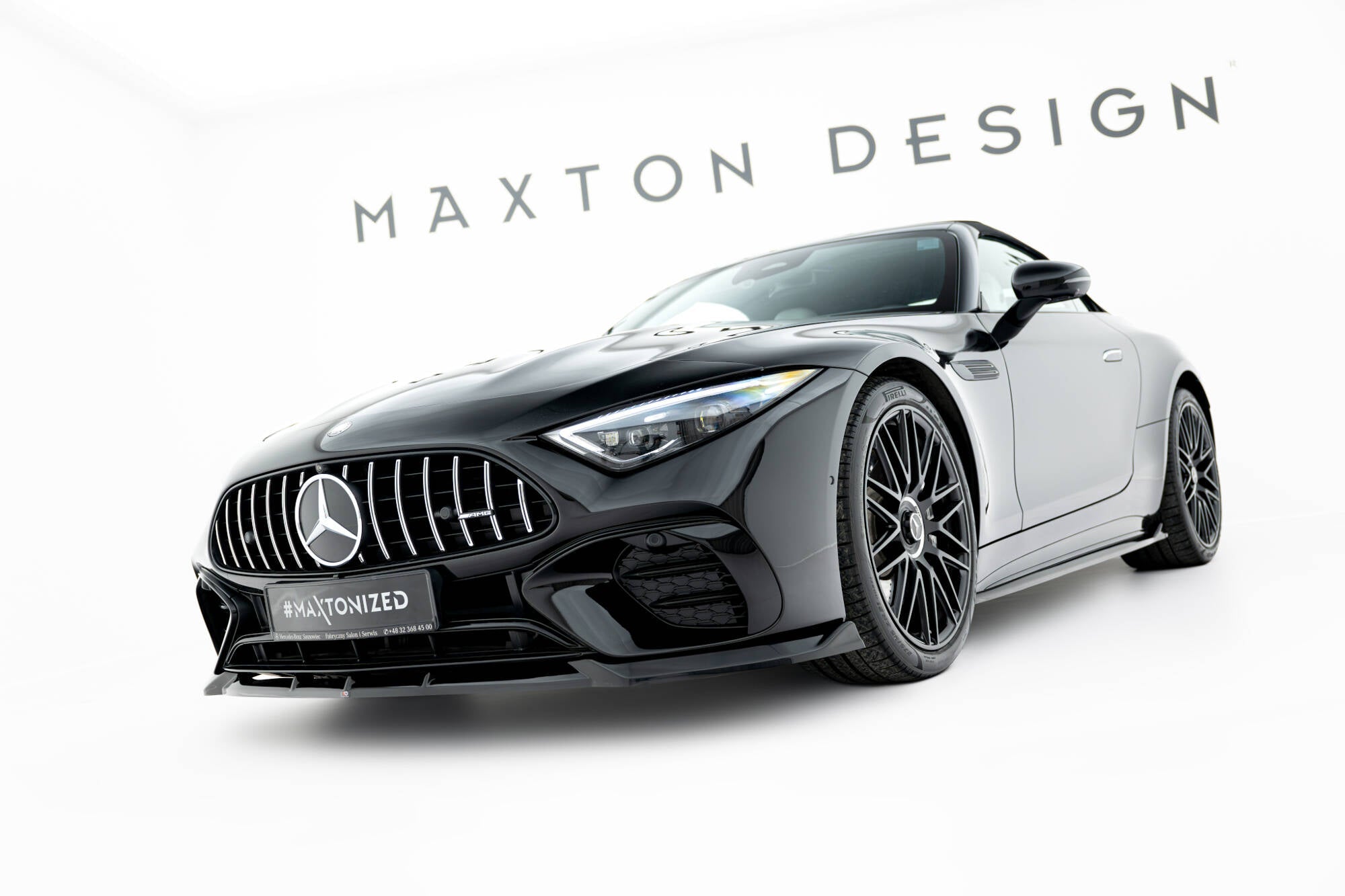 Maxton Design - Frontlippe für Mercedes - AMG SL 63 R232 - Aerowerk.
