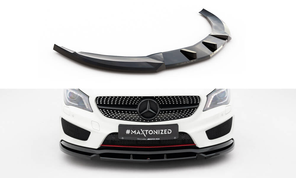 Maxton Design - Frontlippe für Mercedes - Benz CLA AMG - Line C117 - Aerowerk.