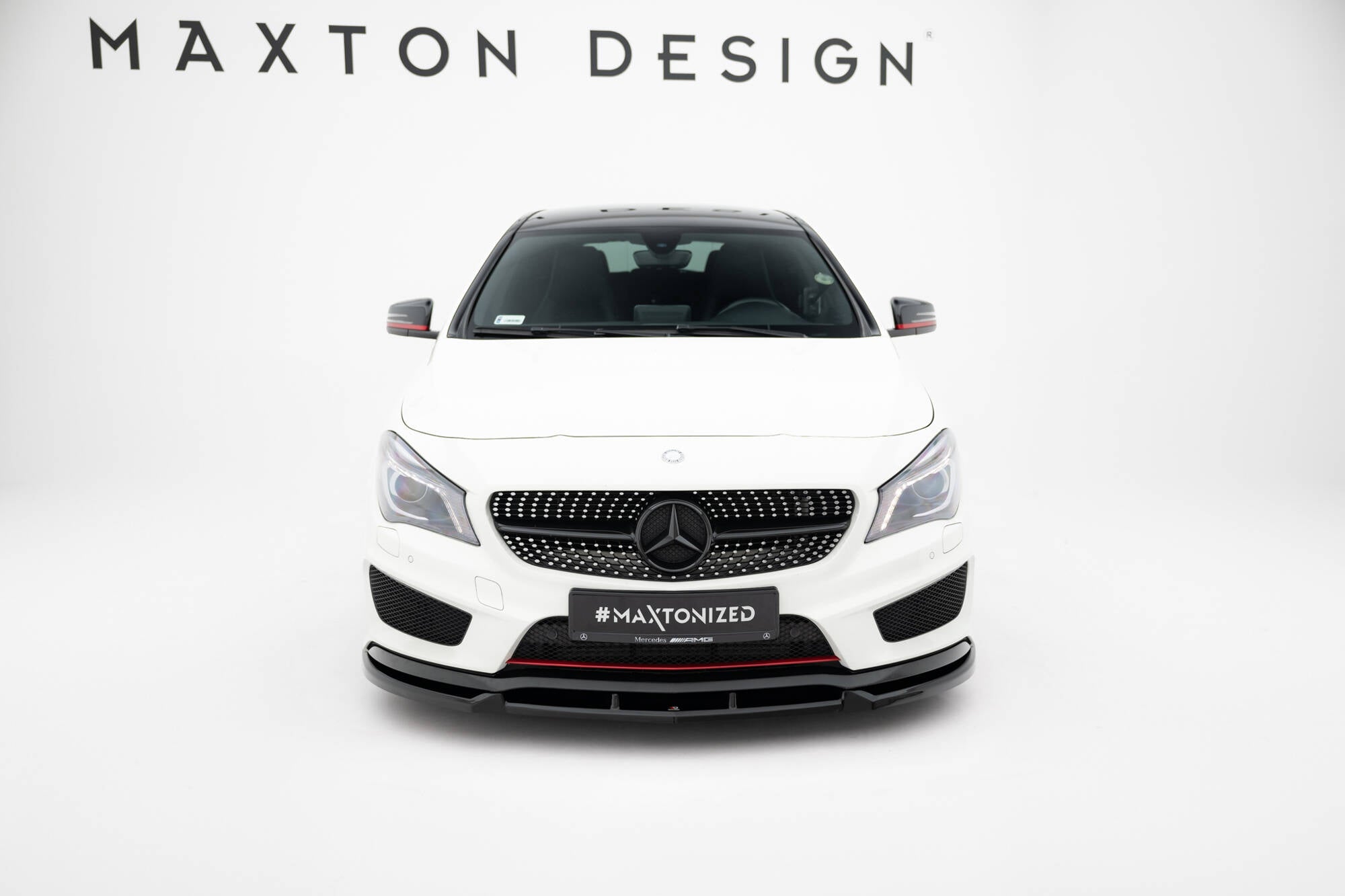 Maxton Design - Frontlippe für Mercedes - Benz CLA AMG - Line C117 - Aerowerk.