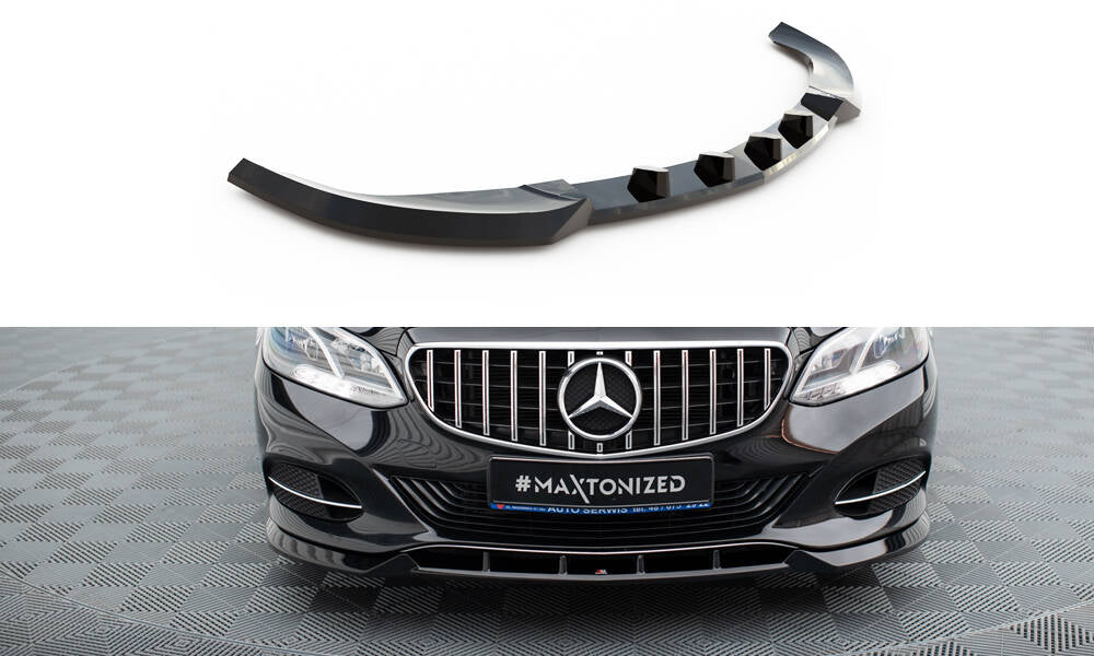 Maxton Design - Frontlippe für Mercedes - Benz E W212 Facelift - Aerowerk.