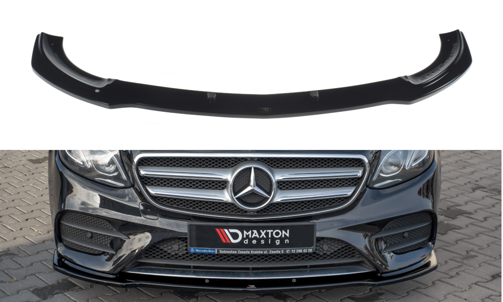 Maxton Design - Frontlippe für Mercedes - Benz E43 AMG / AMG - Line Limousine / Kombi W213 / S213 - Aerowerk.
