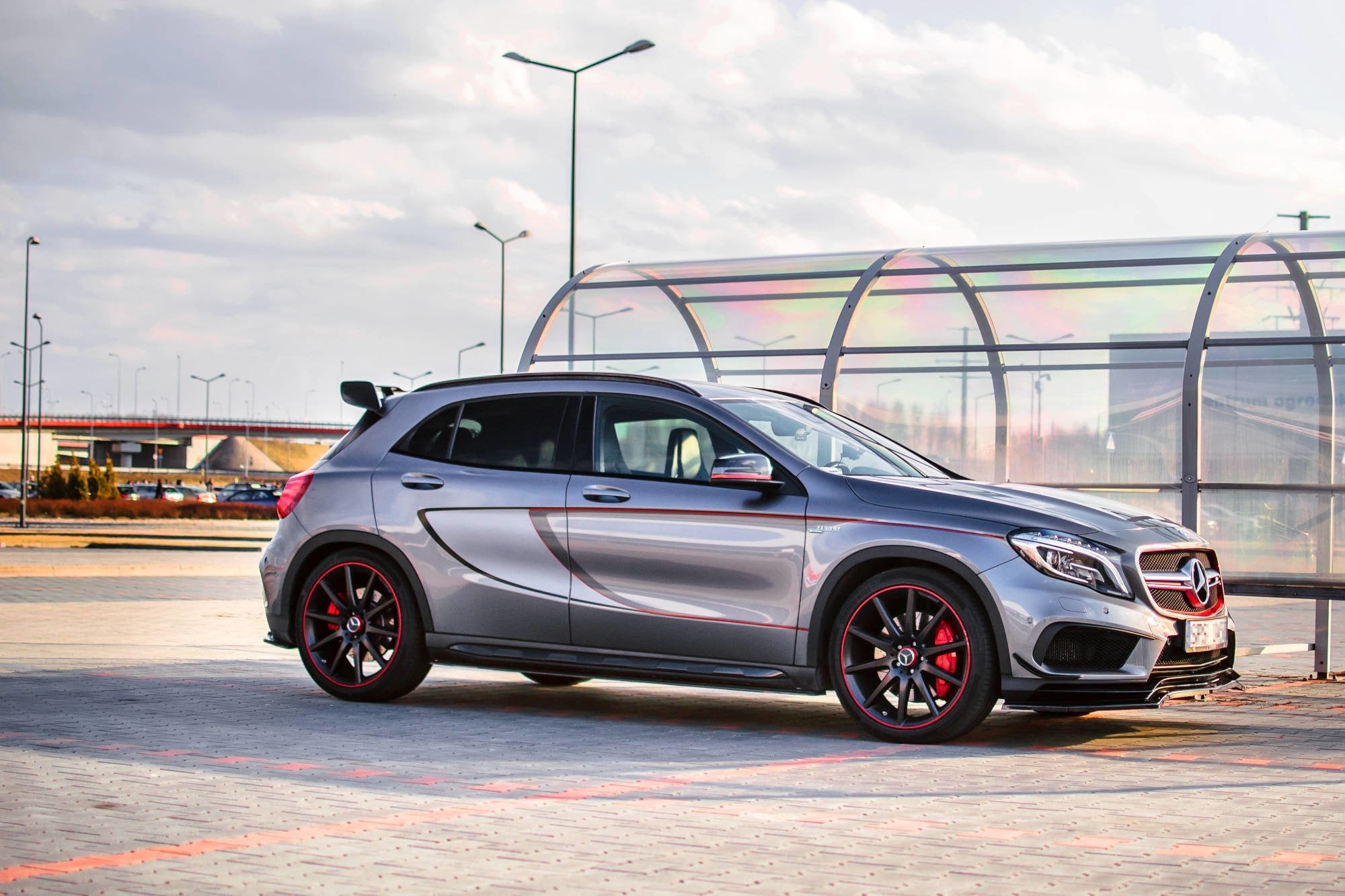 Maxton Design - Frontlippe für Mercedes - Benz GLA 45 AMG - Aerowerk.