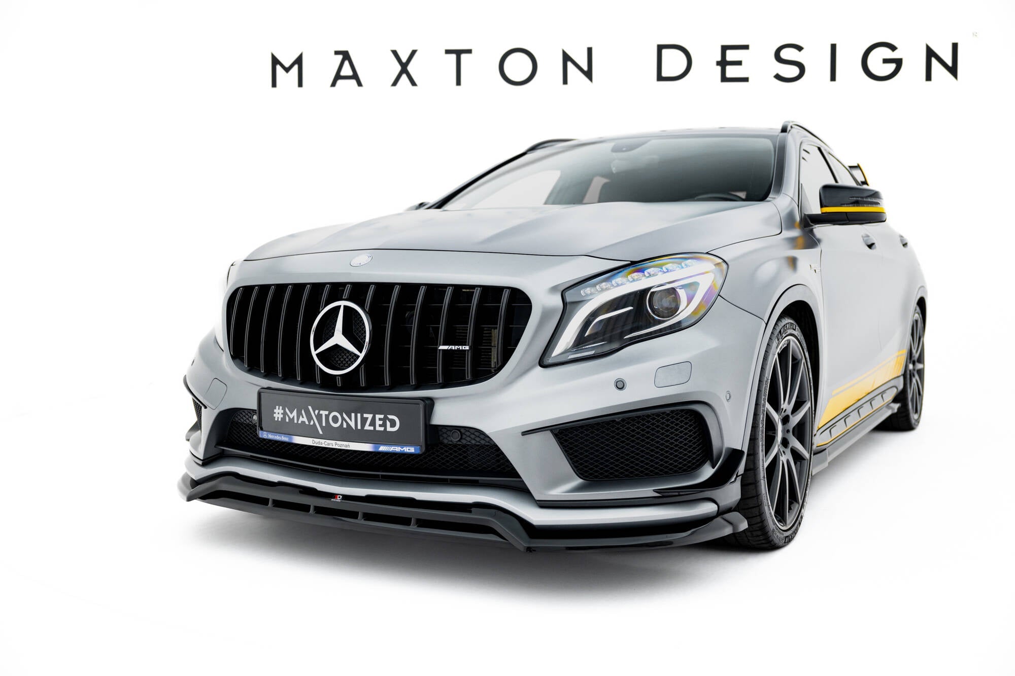 Maxton Design - Frontlippe für Mercedes - Benz GLA 45 AMG Off - roader X156 - Aerowerk.