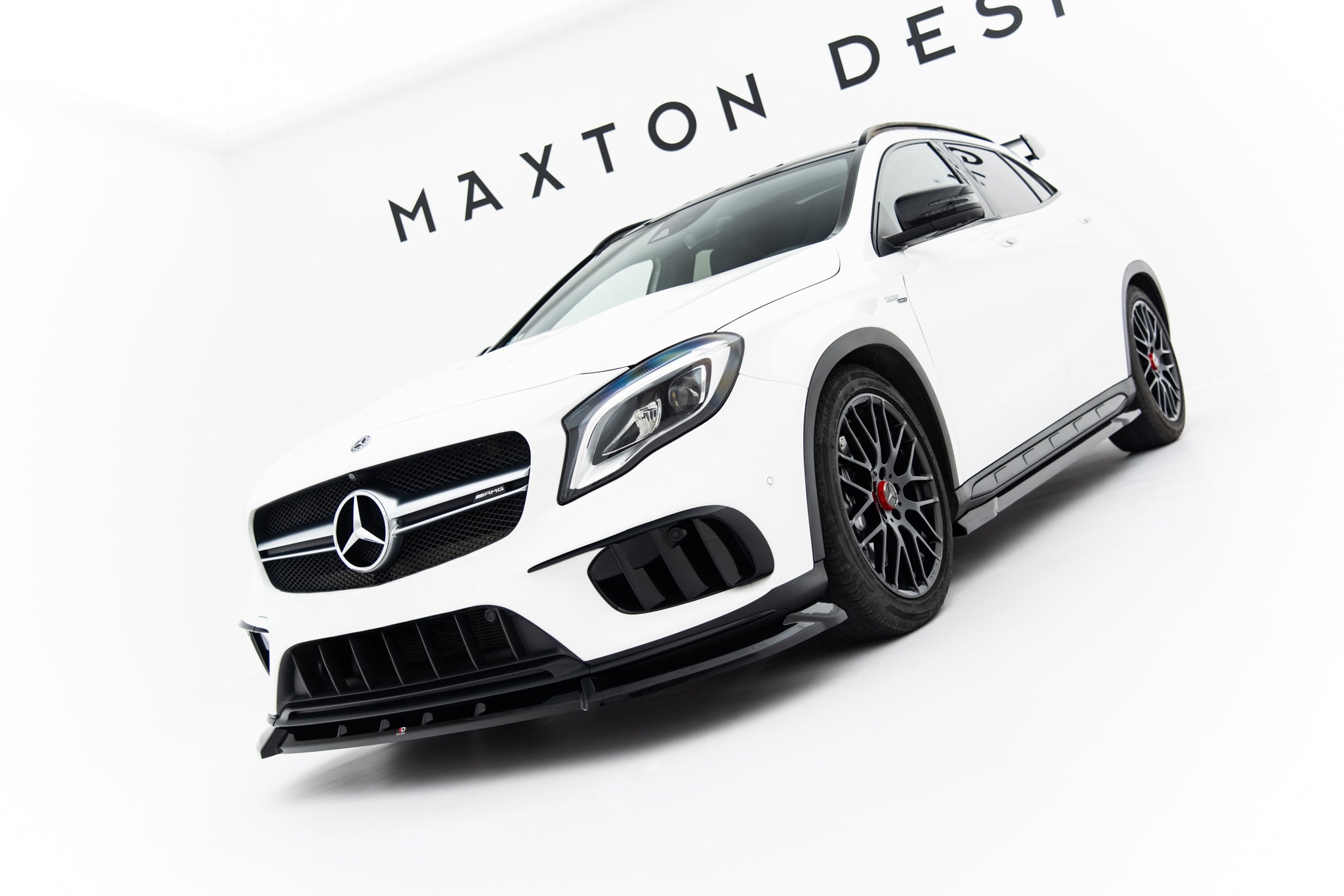 Maxton Design - Frontlippe für Mercedes - Benz GLA 45 AMG X156 Facelift - Aerowerk.