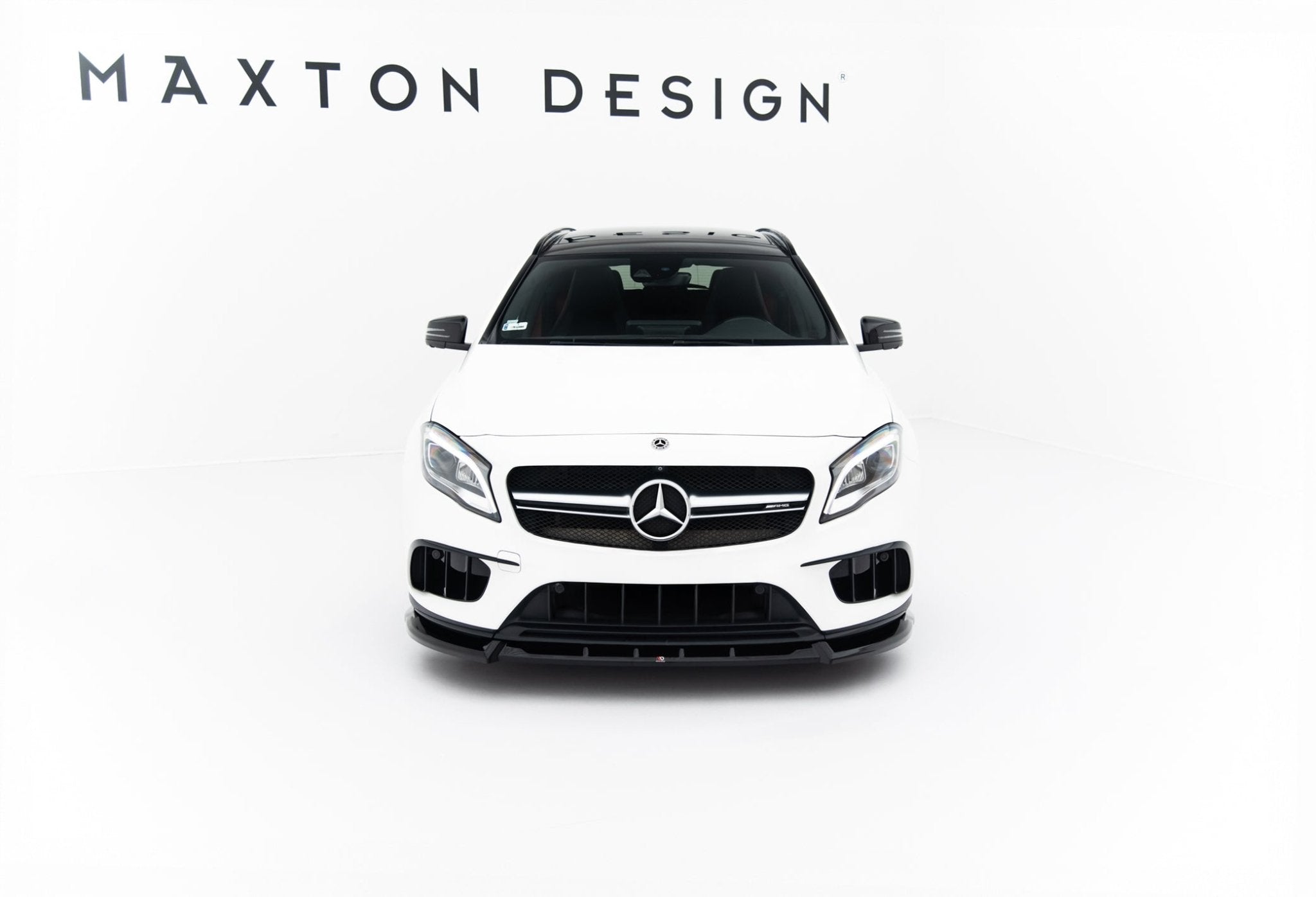 Maxton Design - Frontlippe für Mercedes - Benz GLA 45 AMG X156 Facelift - Aerowerk.