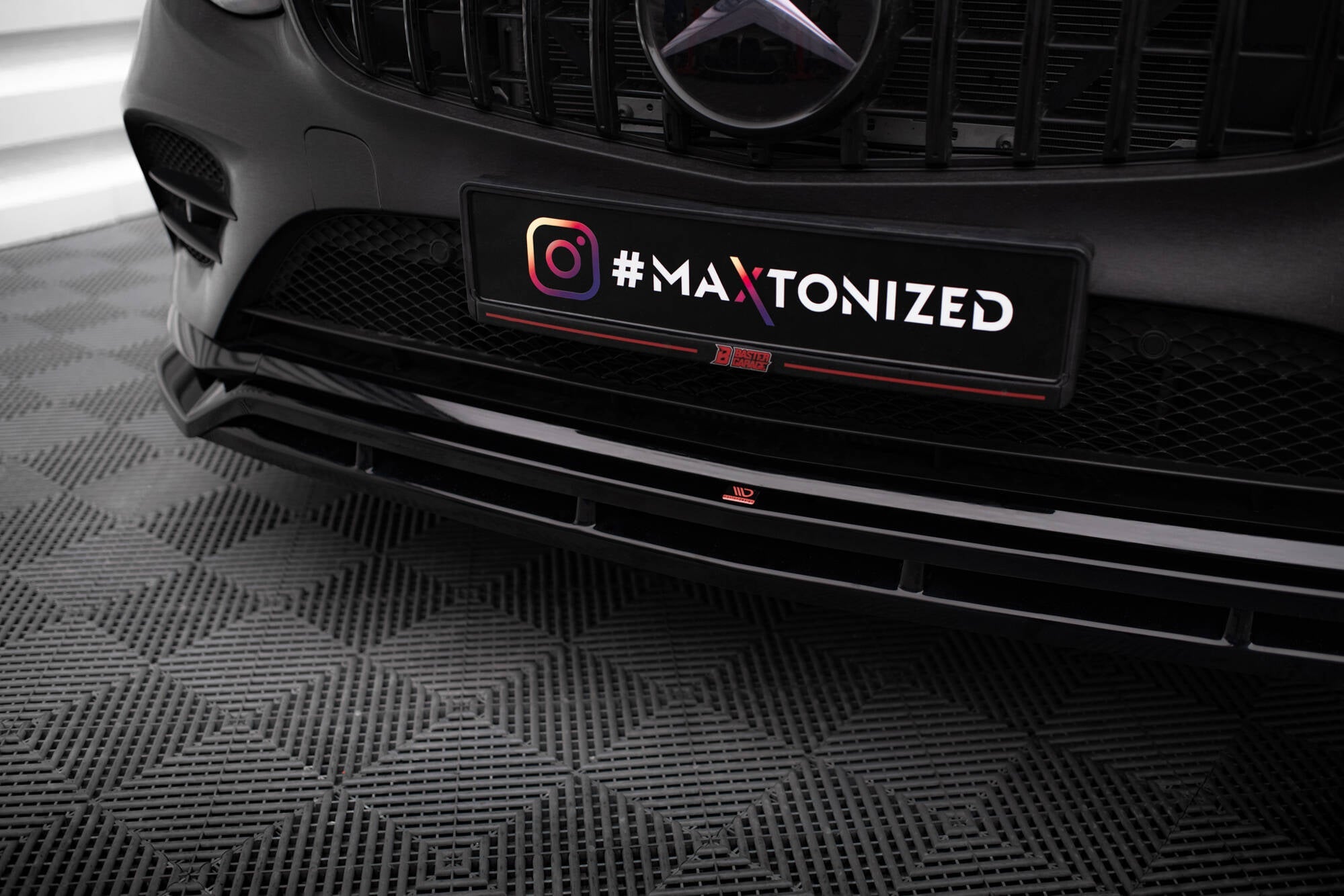 Maxton Design - Frontlippe für Mercedes - Benz GLC Coupe AMG - Line /43 AMG C253 - Aerowerk.