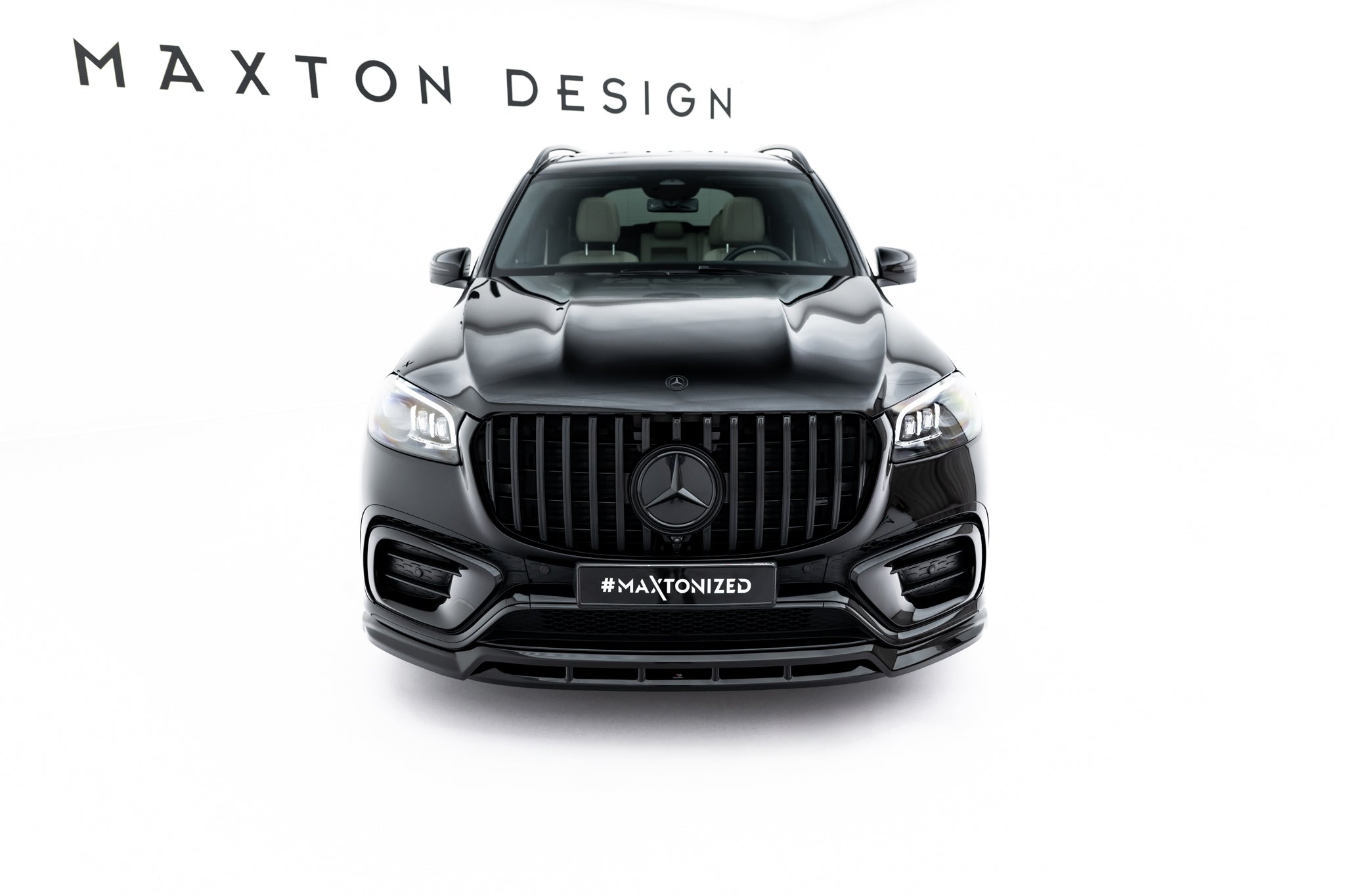Maxton Design - Frontlippe für Mercedes - Benz GLS AMG - Line X167 Facelift - Aerowerk.