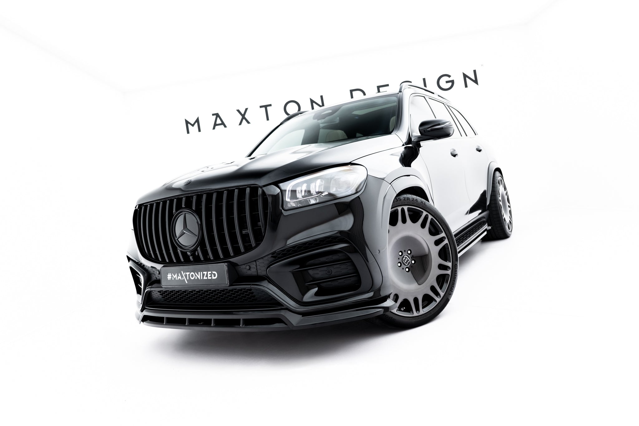 Maxton Design - Frontlippe für Mercedes - Benz GLS AMG - Line X167 Facelift - Aerowerk.