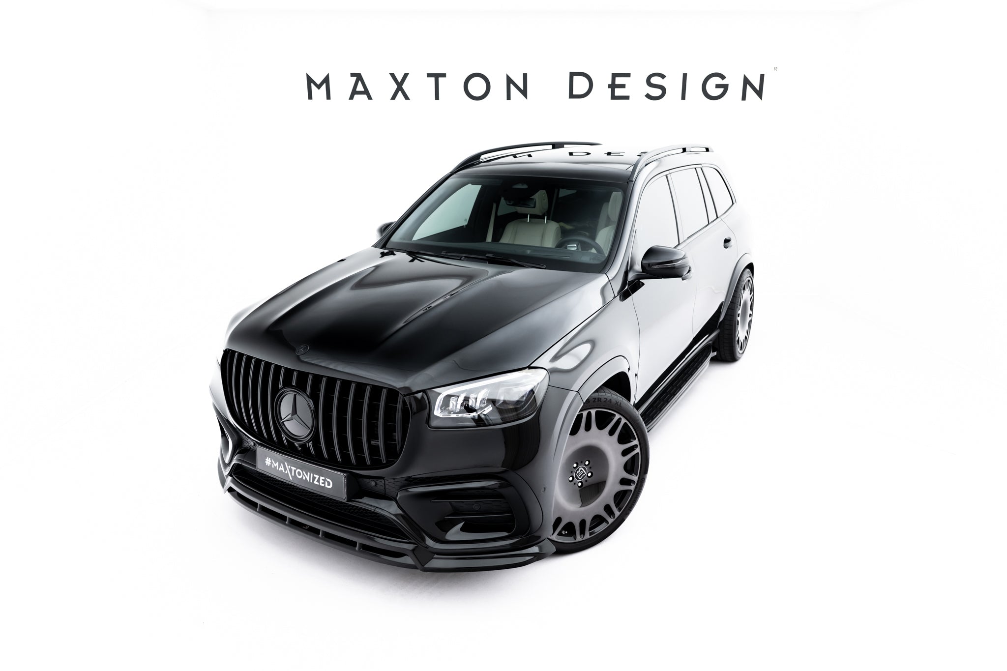 Maxton Design - Frontlippe für Mercedes - Benz GLS AMG - Line X167 Facelift - Aerowerk.
