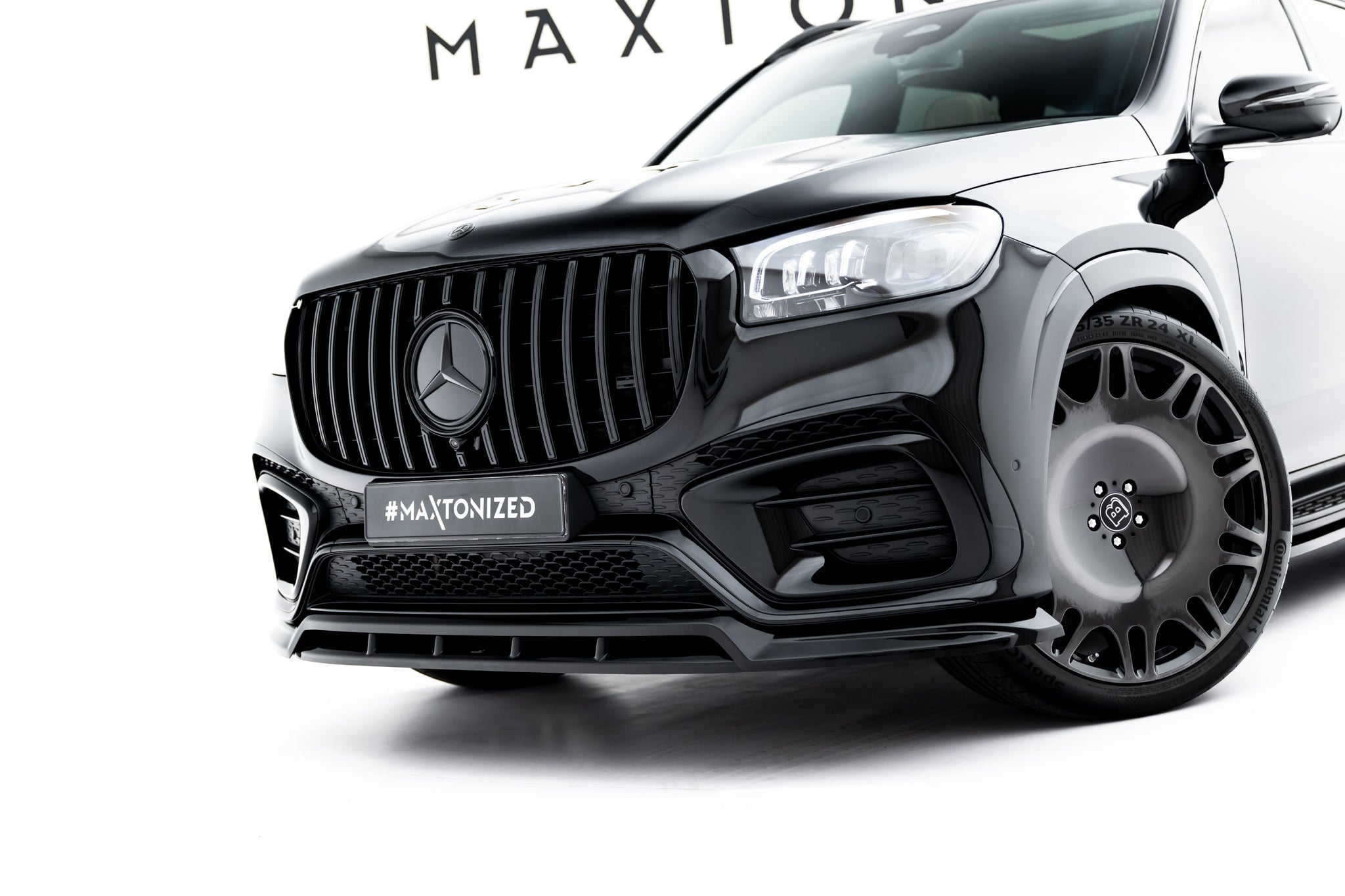 Maxton Design - Frontlippe für Mercedes - Benz GLS AMG - Line X167 Facelift - Aerowerk.