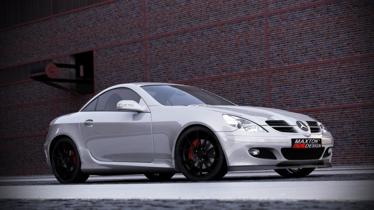 Maxton Design - Frontlippe für MERCEDES SLK R171 STANDARD STOßSTANGE - Aerowerk.