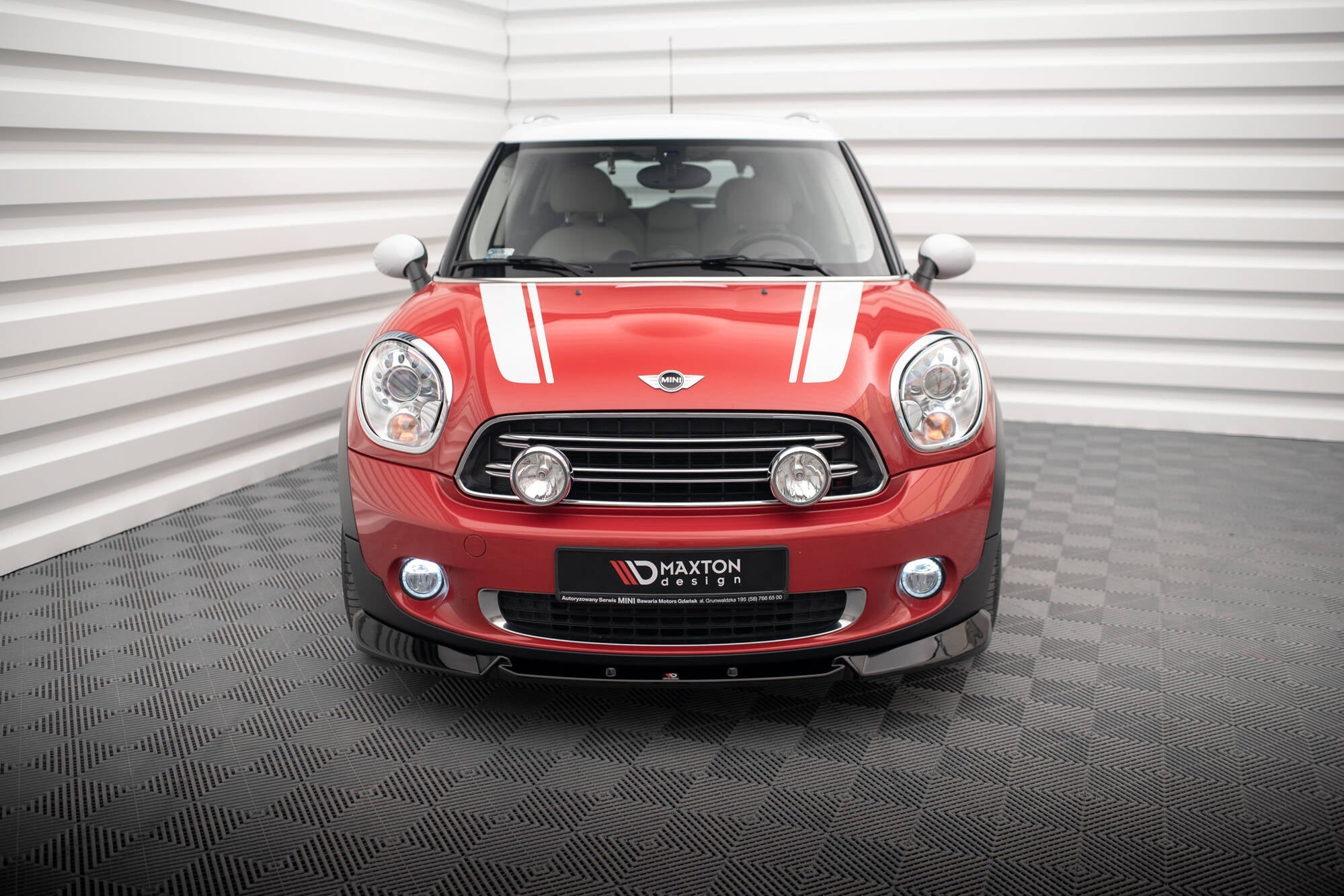 Maxton Design - Frontlippe für Mini Cooper Countryman R60 Facelift - Aerowerk.
