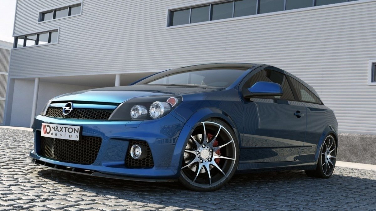 Maxton Design - Frontlippe für OPEL ASTRA H OPC / VXR Nurburg - Aerowerk.