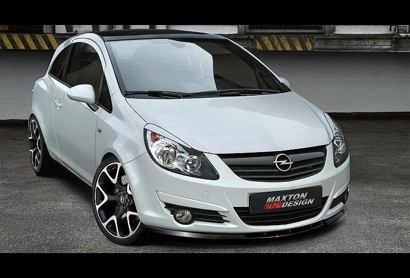 Maxton Design - Frontlippe für OPEL CORSA D (vor Facelift) - Aerowerk.