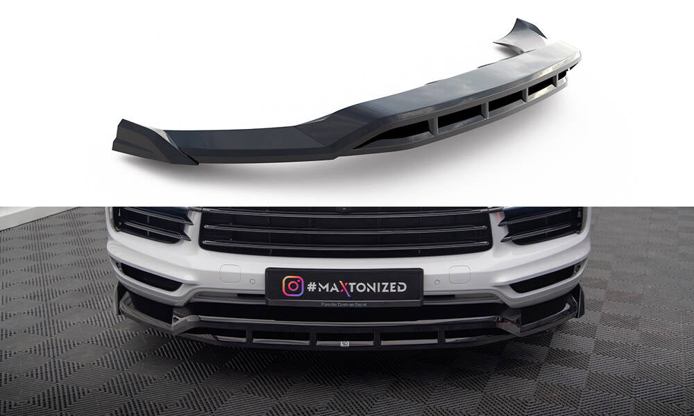 Maxton Design - Frontlippe für Porsche Cayenne Coupe / SUV Mk3 - Aerowerk.
