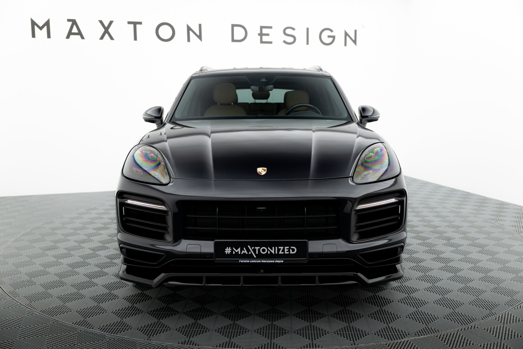 Maxton Design - Frontlippe für Porsche Cayenne Sport Design Mk3 - Aerowerk.