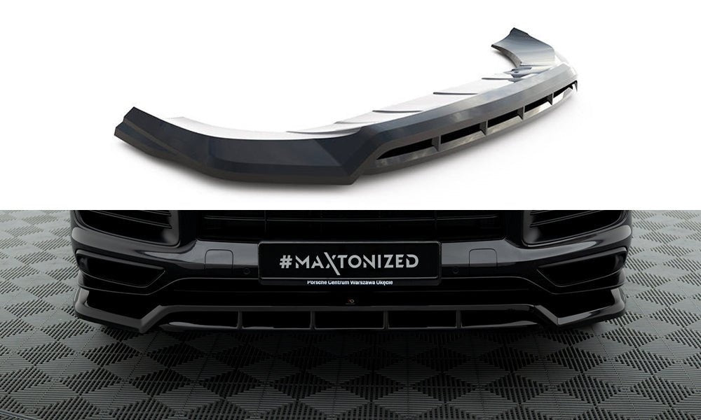 Maxton Design - Frontlippe für Porsche Cayenne Sport Design Mk3 - Aerowerk.