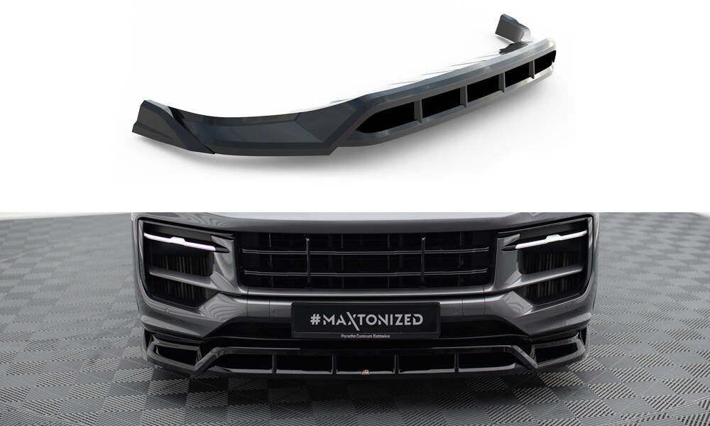Maxton Design - Frontlippe für Porsche Cayenne SUV / Coupe Mk3 Facelift - Aerowerk.