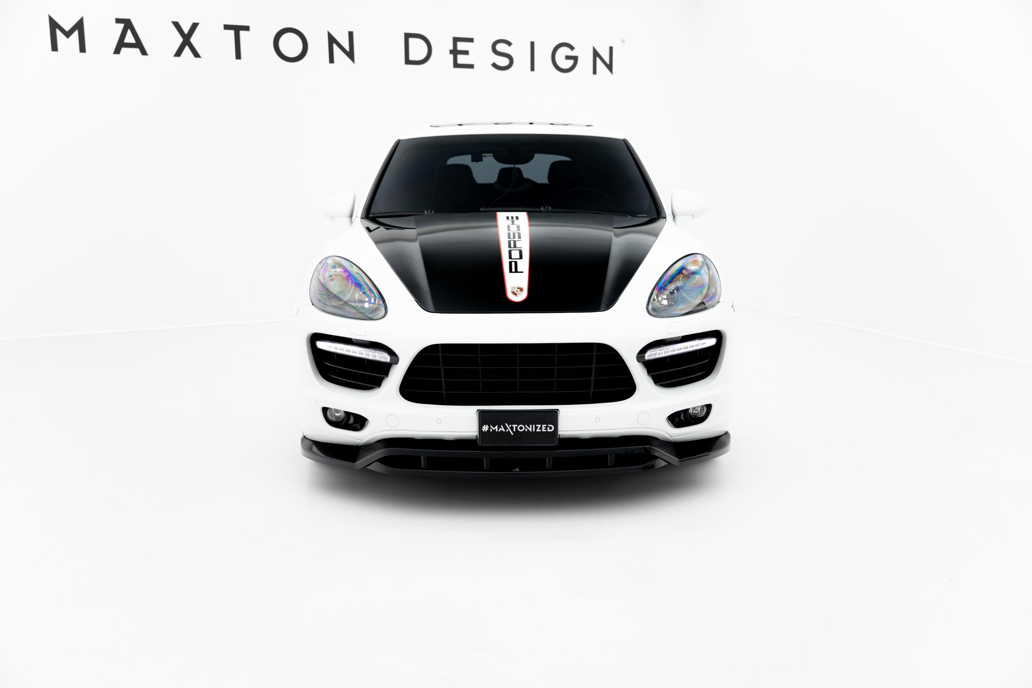 Maxton Design - Frontlippe für Porsche Cayenne Turbo / Standard Mk2 - Aerowerk.