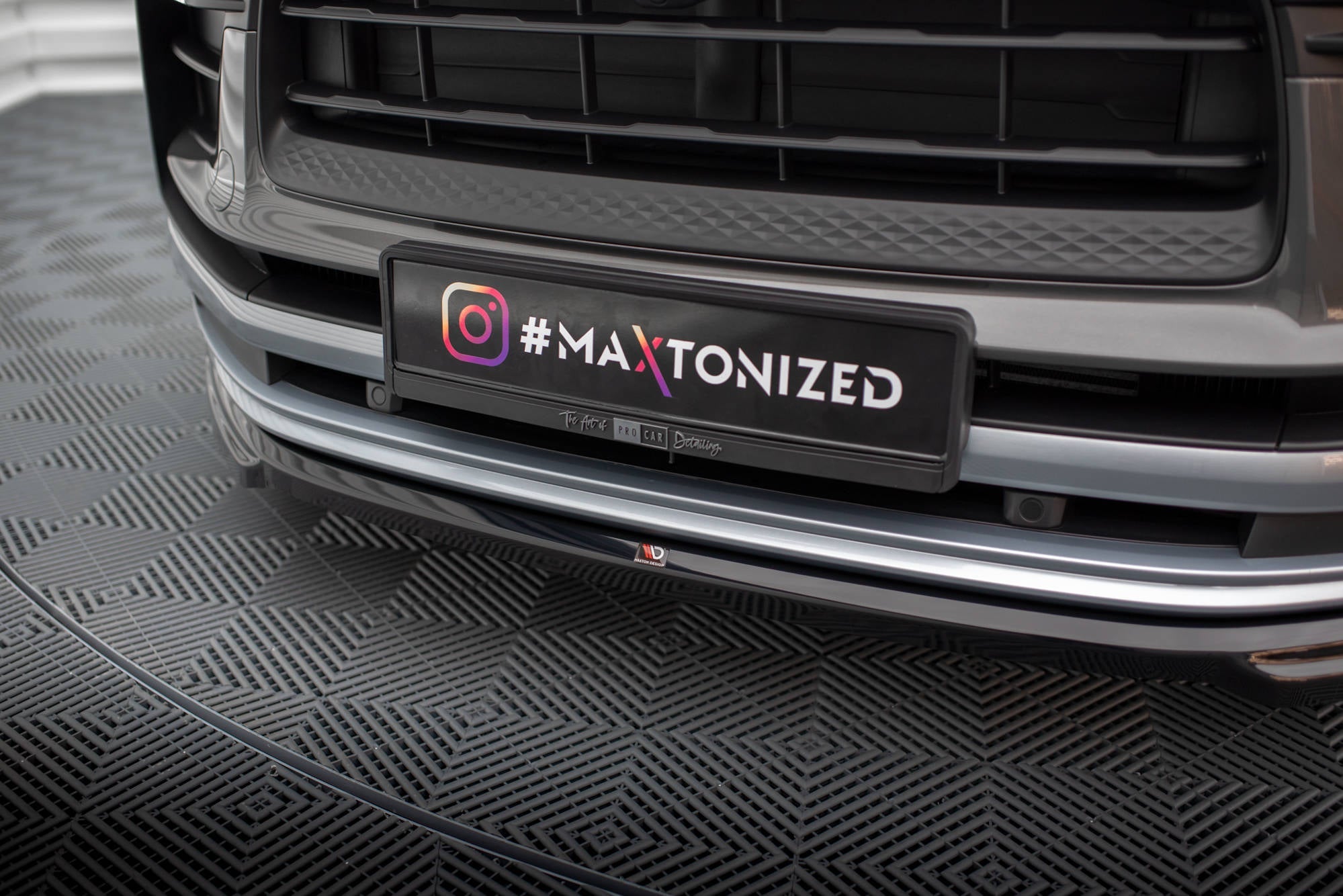 Maxton Design - Frontlippe für Porsche Macan Mk1 Facelift 2 - Aerowerk.