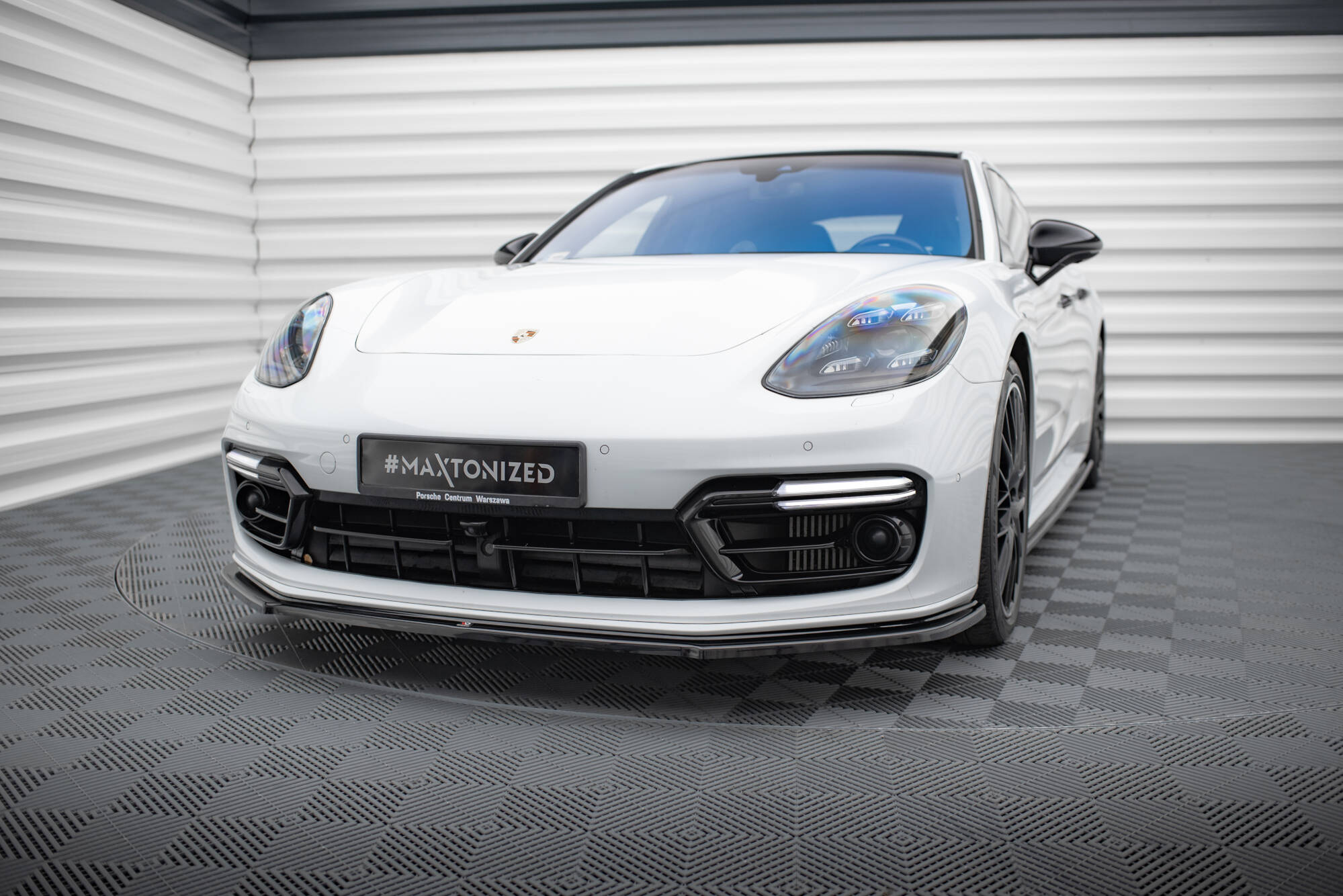 Maxton Design - Frontlippe für Porsche Panamera GTS 971 - Aerowerk.