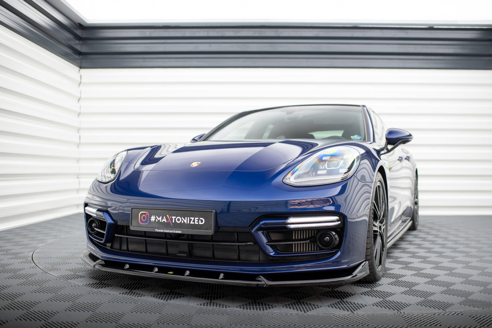 Maxton Design - Frontlippe für Porsche Panamera GTS Sport Turismo 971 Facelift - Aerowerk.