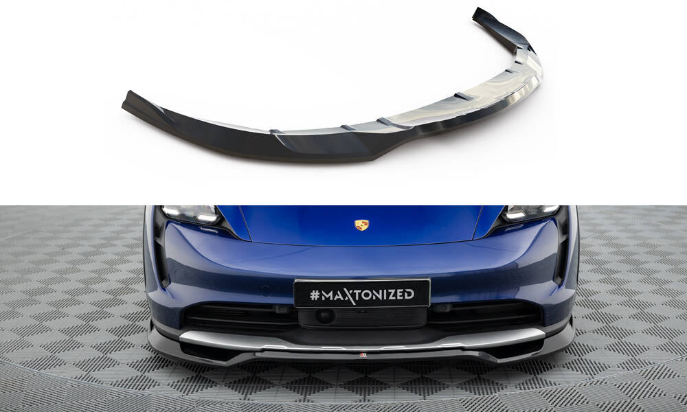 Maxton Design - Frontlippe für Porsche Taycan Cross Turismo 4S - Aerowerk.