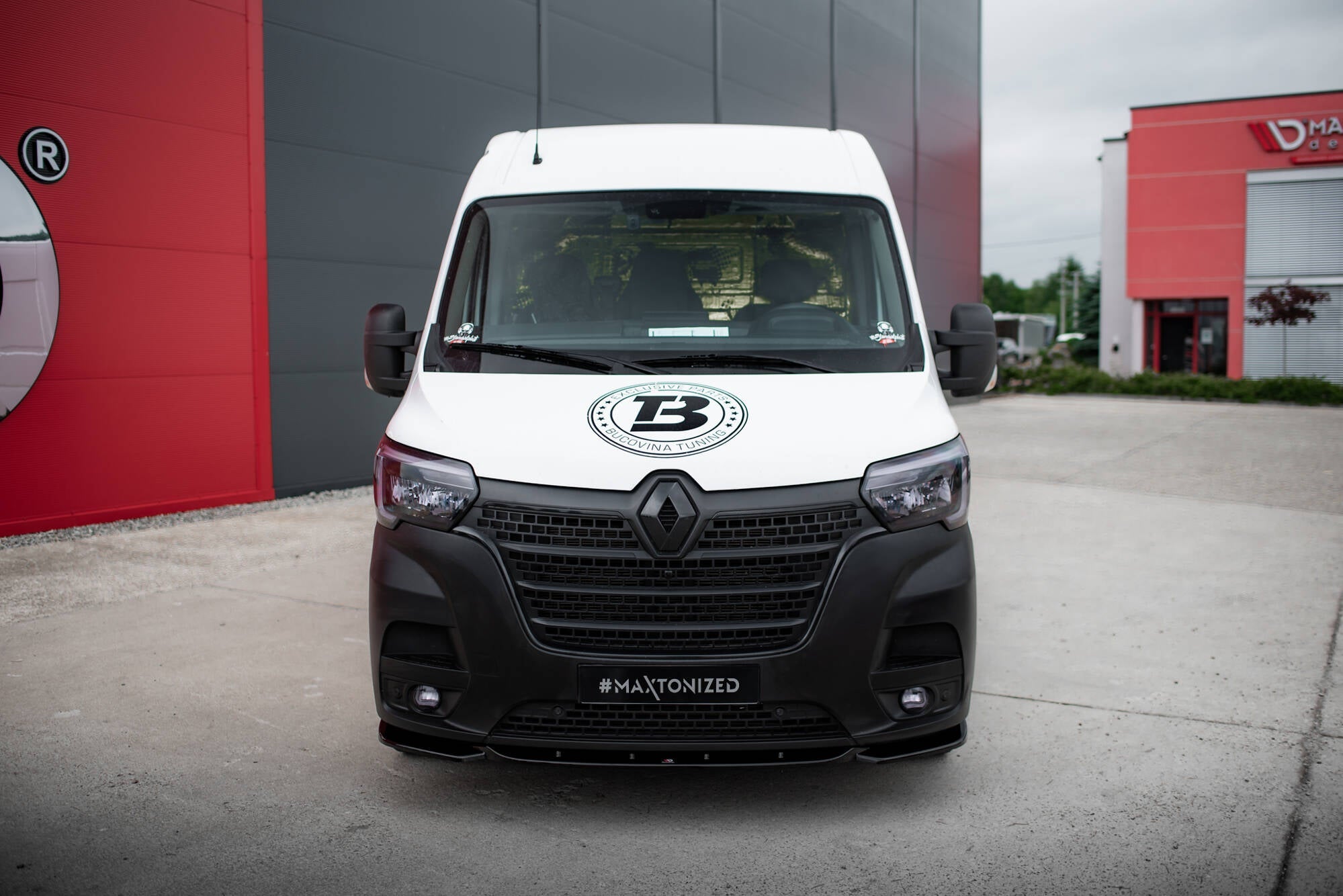 Maxton Design - Frontlippe für Renault Master Mk3 Facelift - Aerowerk.