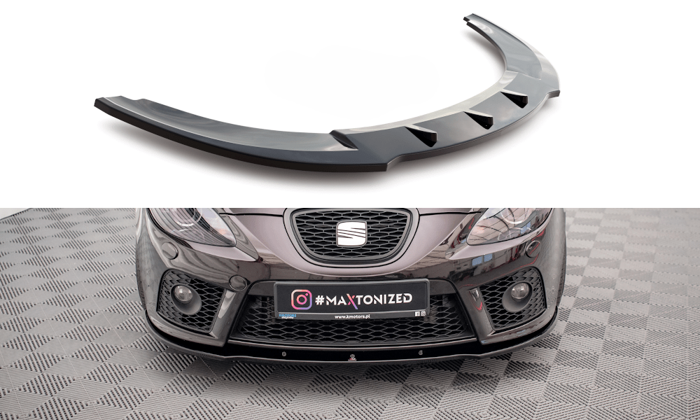Maxton Design - Frontlippe für SEAT LEON MK2 CUPRA FR (vor Facelift) - Aerowerk.