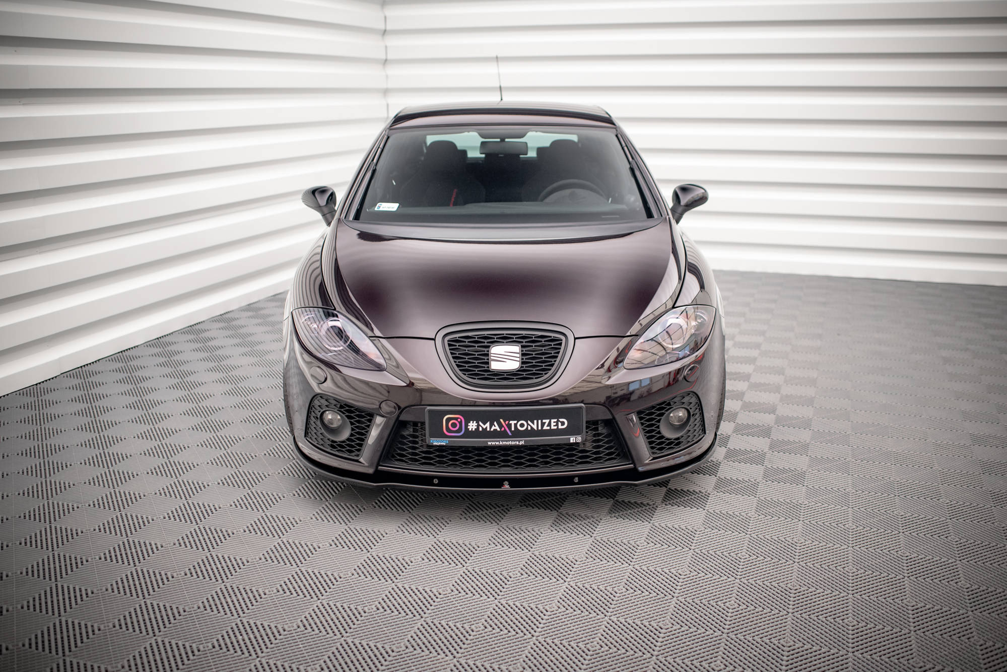 Maxton Design - Frontlippe für SEAT LEON MK2 CUPRA FR (vor Facelift) - Aerowerk.