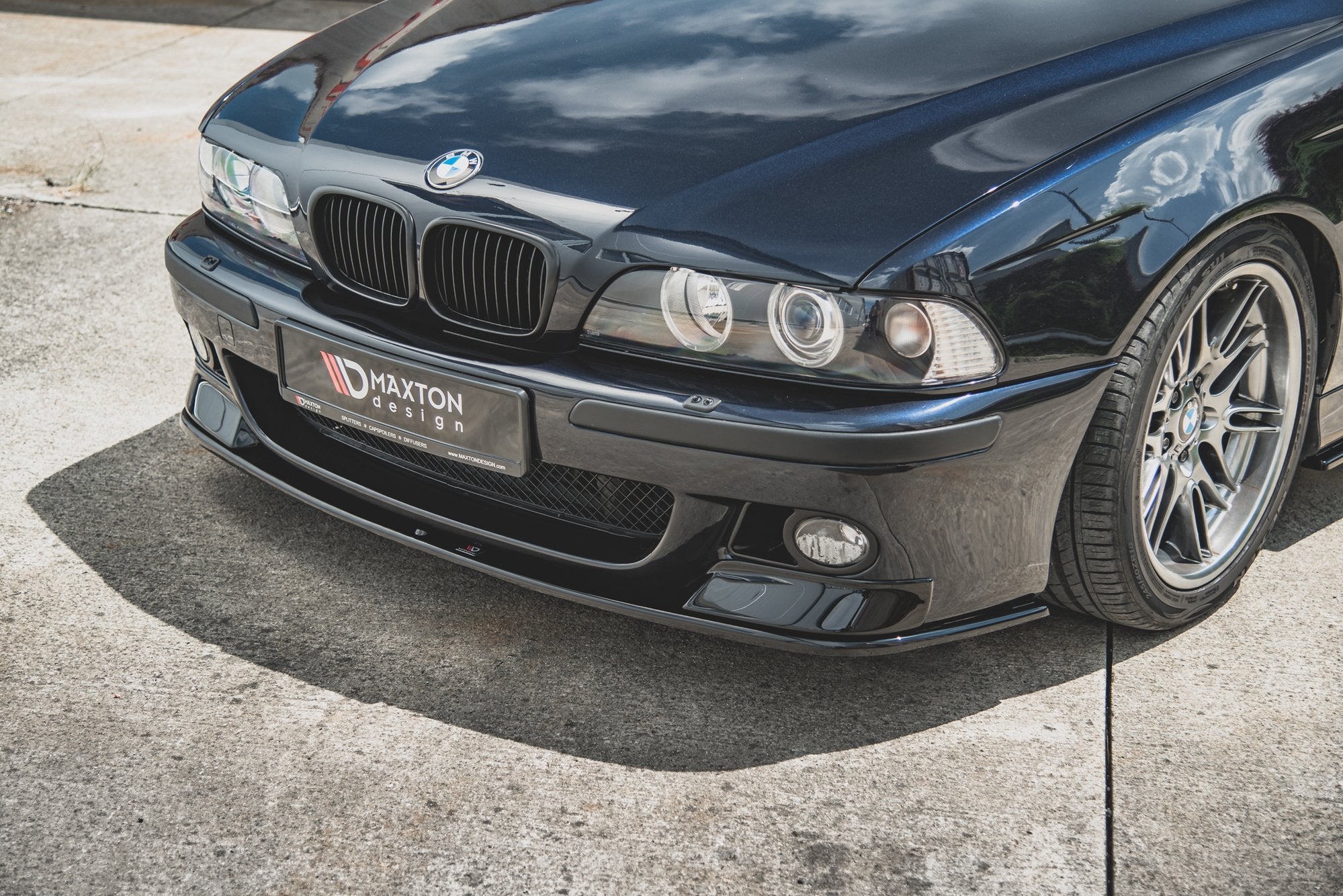 Maxton Design - Frontlippe für Seite + Frontlippe für BMW M5 / 5 M - Paket E39 - Aerowerk.