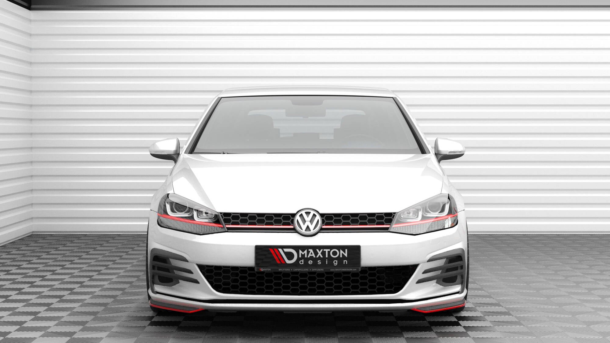 Maxton Design - Frontlippe für Seite Volkswagen Golf GTI Mk7 Facelift - Aerowerk.
