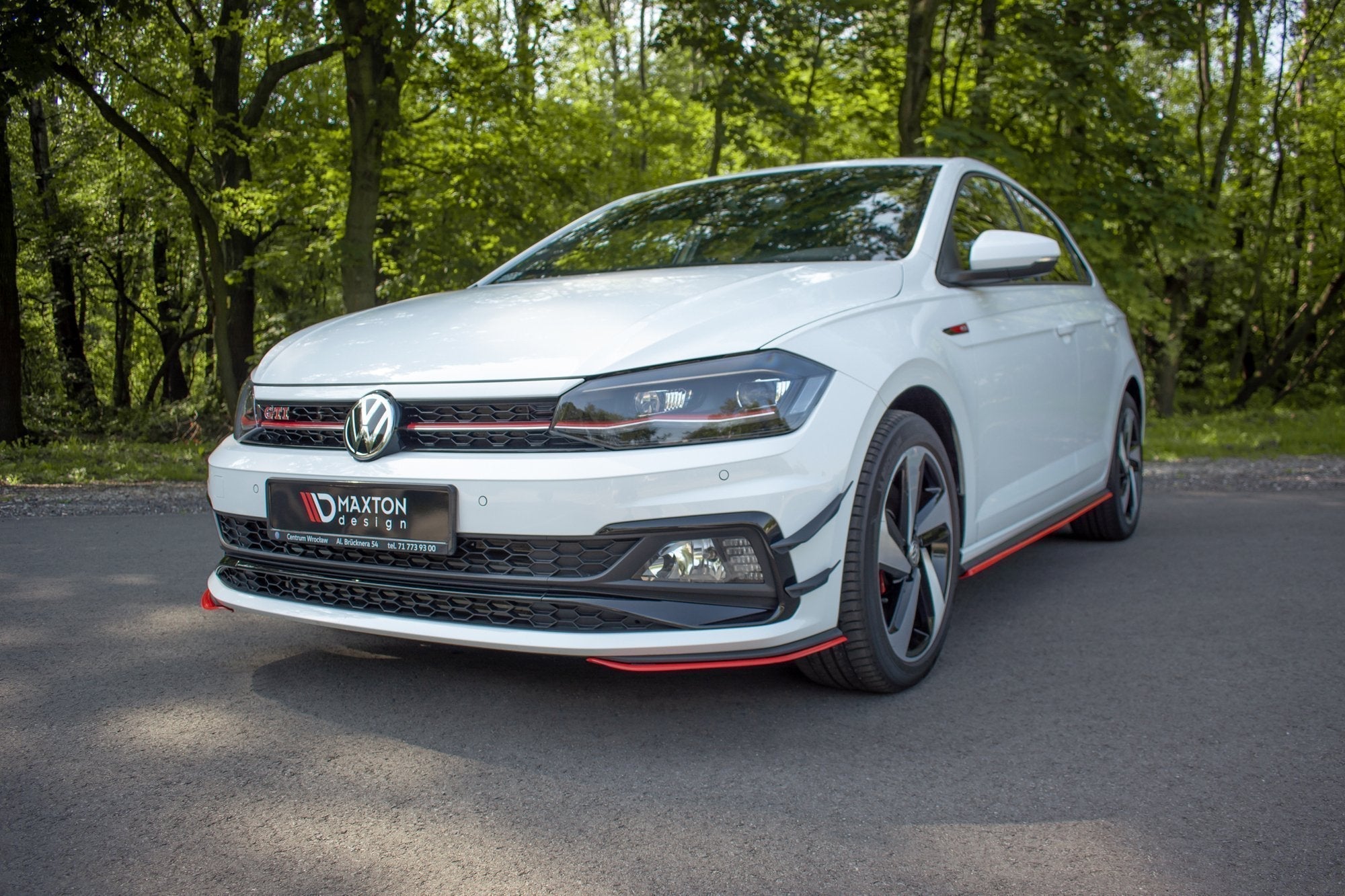 Maxton Design - Frontlippe für Seite Volkswagen Polo GTI / R - line Mk6 - Aerowerk.