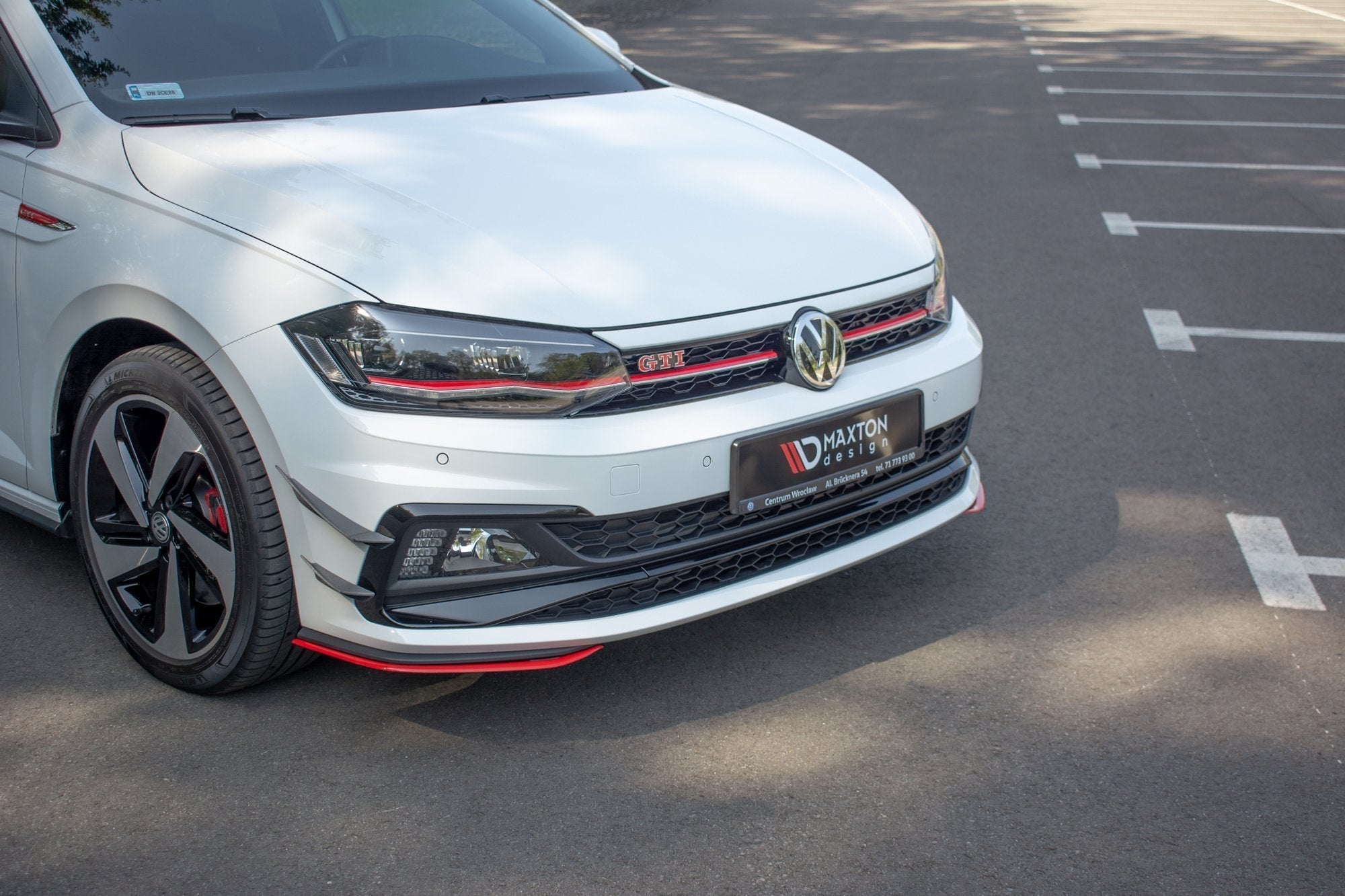 Maxton Design - Frontlippe für Seite VW Polo GTI / R - line Mk6 - Aerowerk.