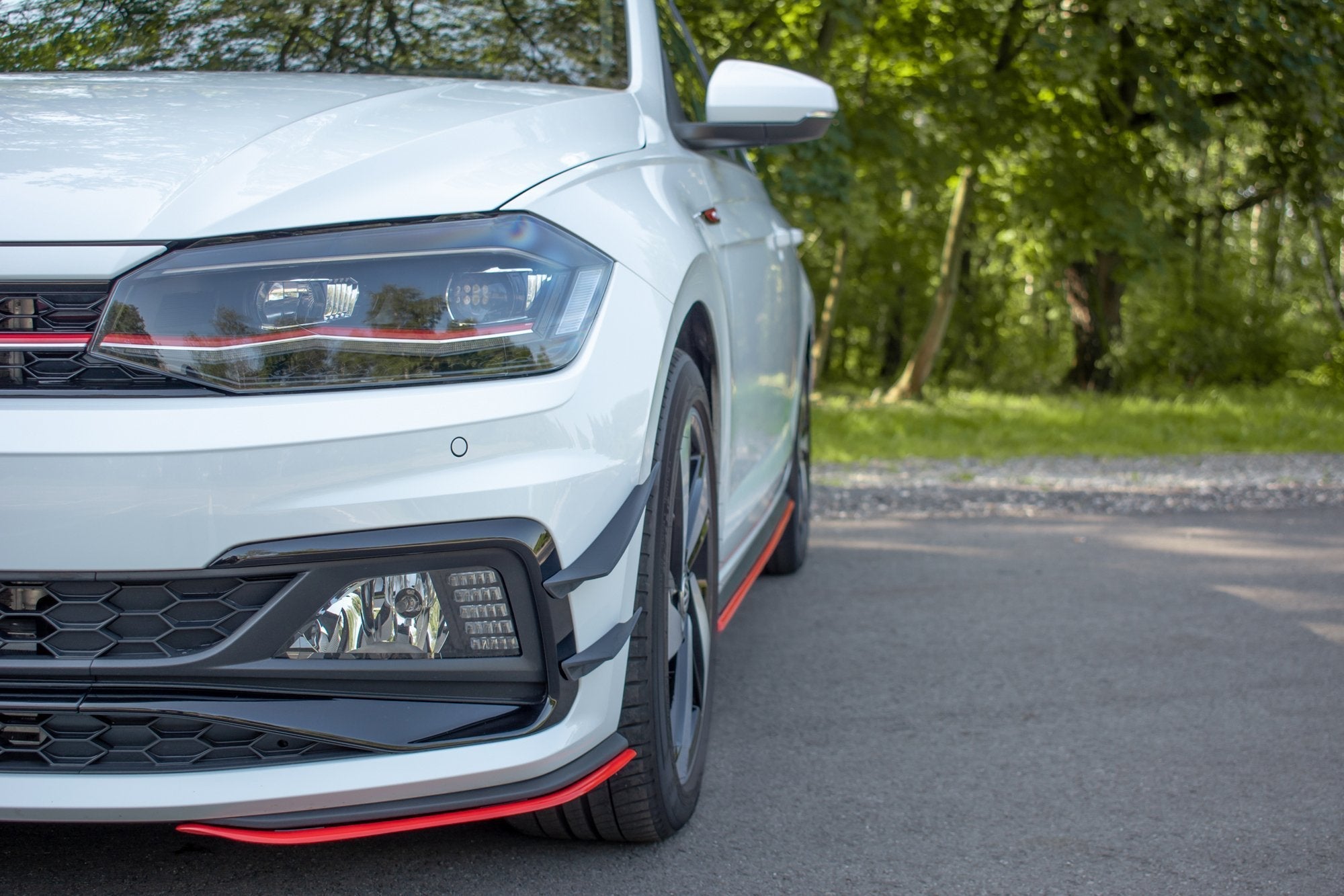 Maxton Design - Frontlippe für Seite VW Polo GTI / R - line Mk6 - Aerowerk.