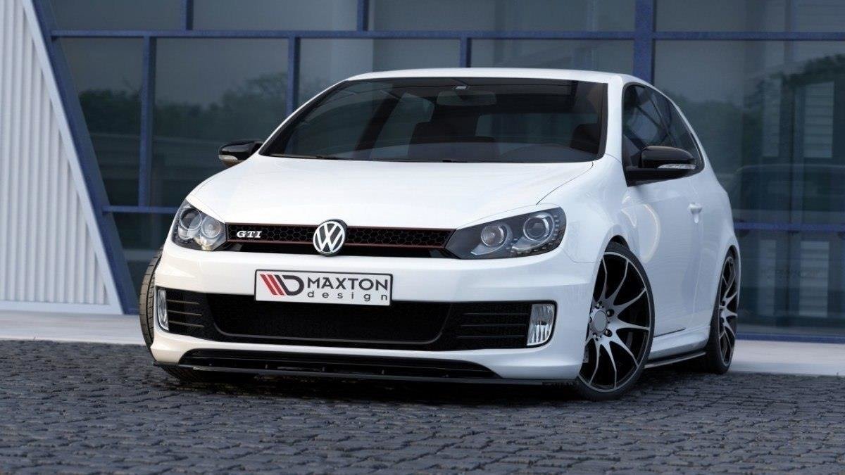 Maxton Design - Frontlippe für VER.2 VW GOLF 6 (FÜR GOLF GTI 35TH) - Aerowerk.