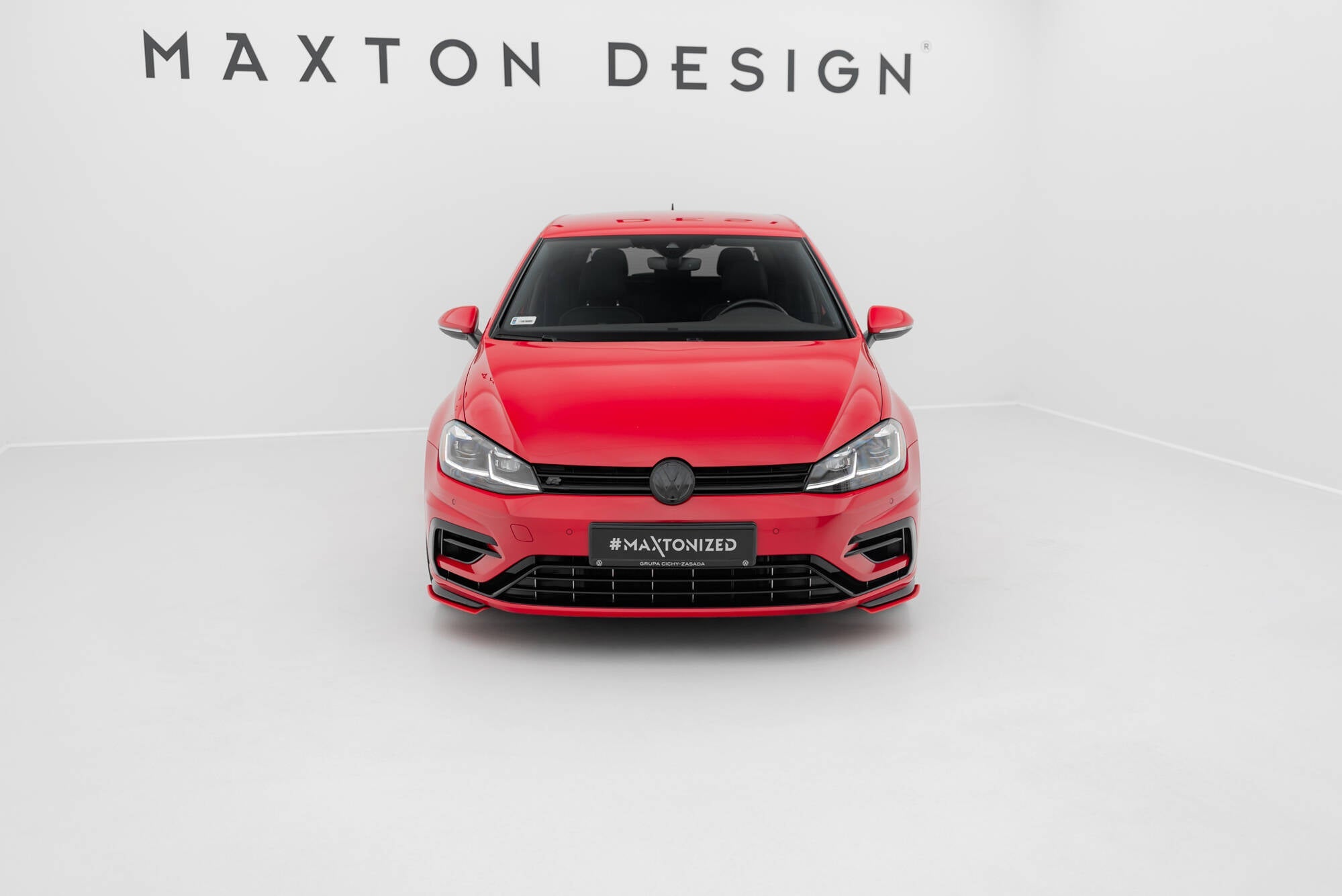 Maxton Design - Frontlippe für Volkswagen Golf R / R - Line Mk7 Facelift - Aerowerk.