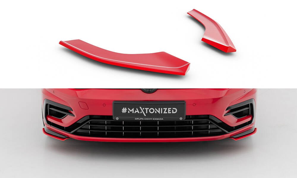 Maxton Design - Frontlippe für Volkswagen Golf R / R - Line Mk7 Facelift - Aerowerk.