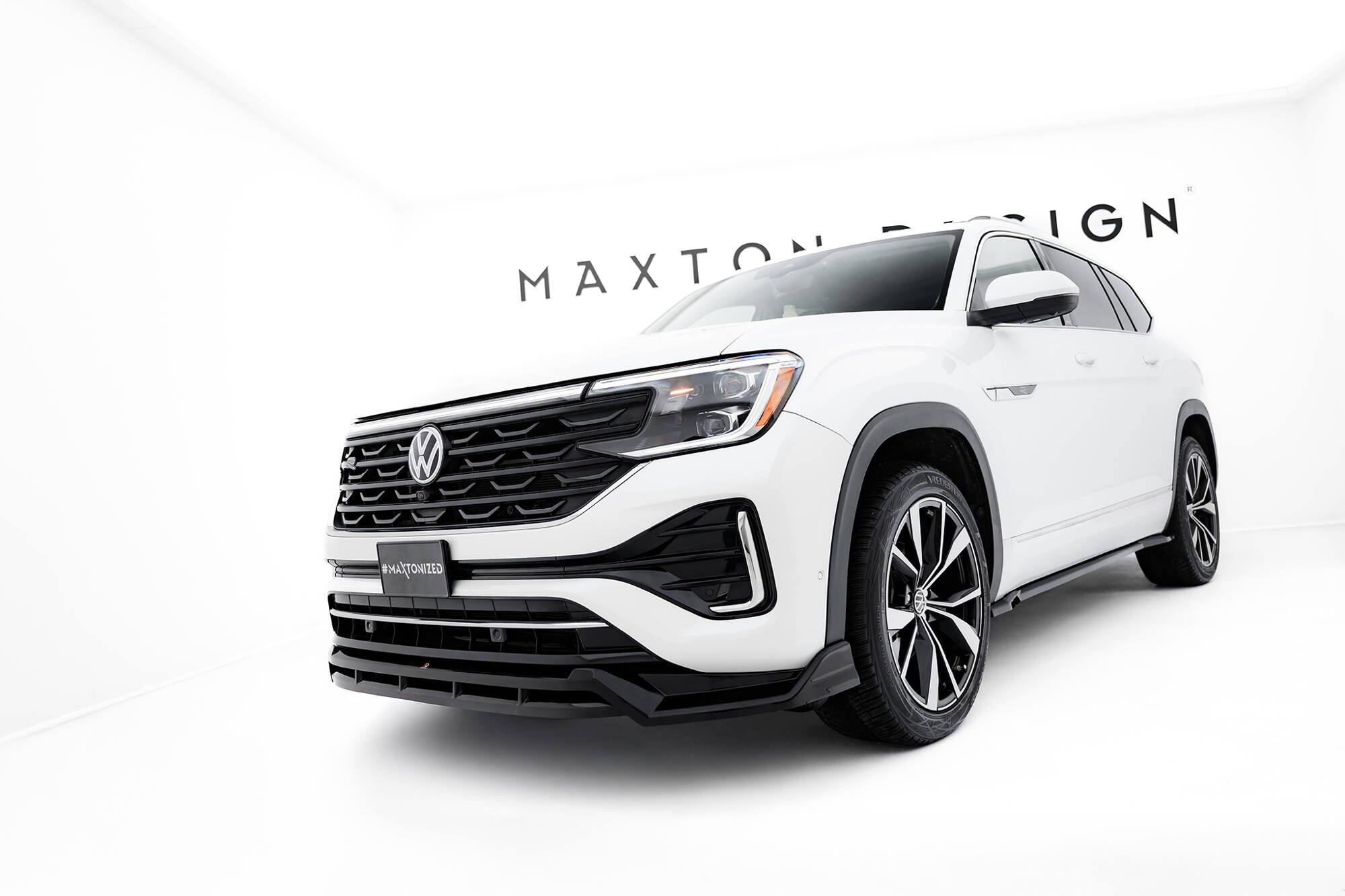 Maxton Design - Frontlippe für VW Atlas R - Line Mk1 Facelift 2 - Aerowerk.