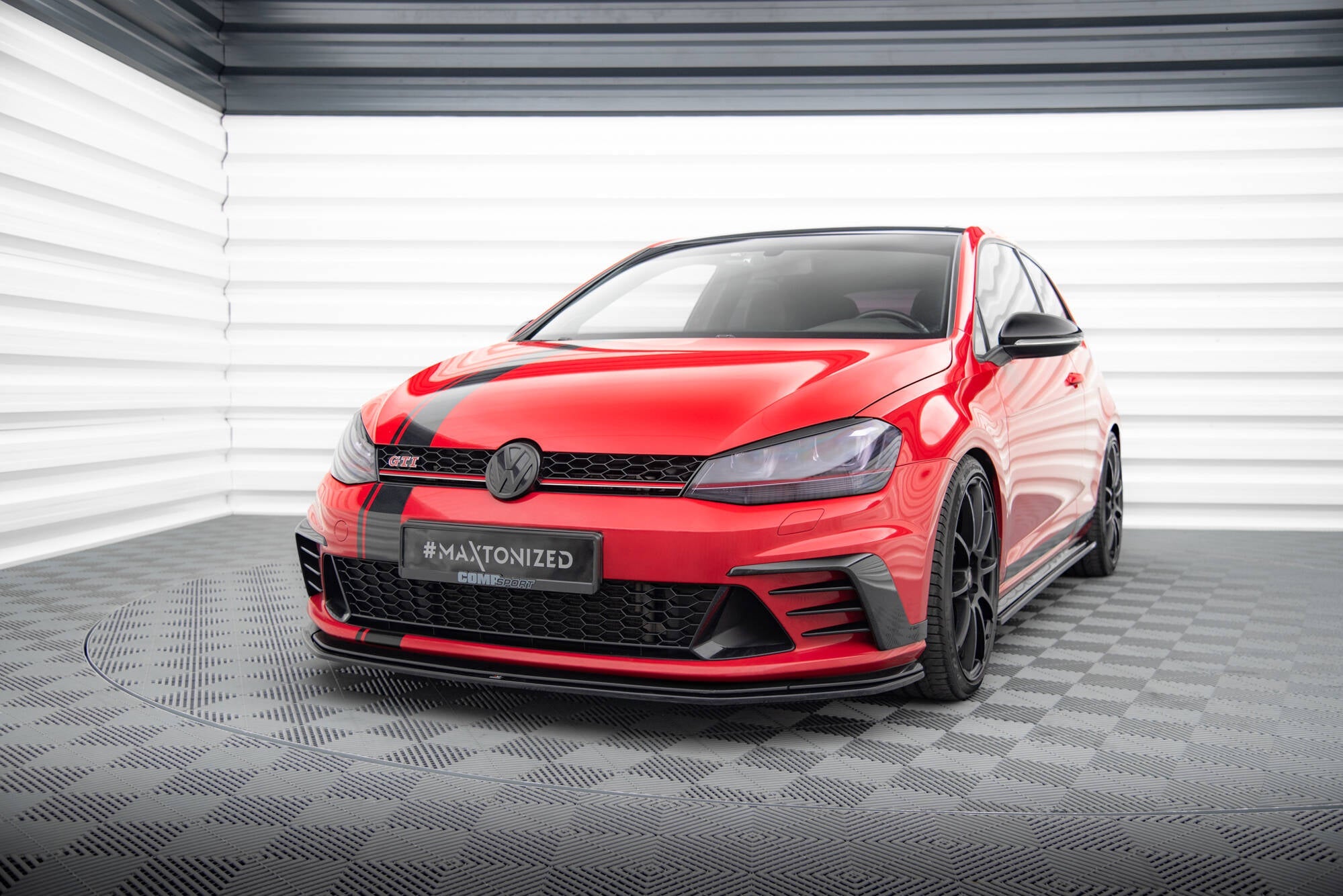 Maxton Design - Frontlippe für VW GOLF Mk7 GTI CLUBSPORT - Aerowerk.
